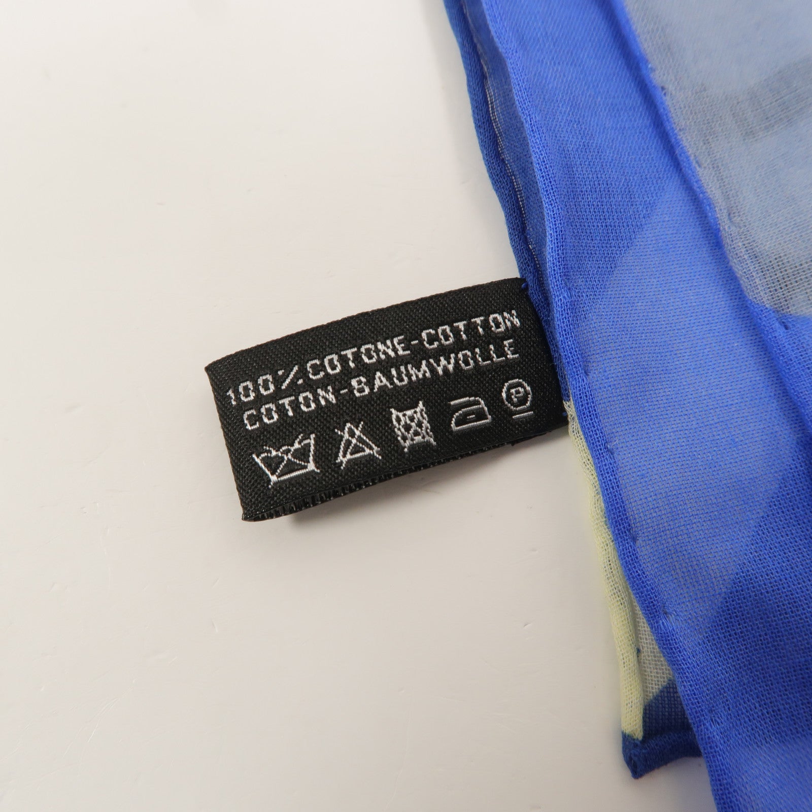 CHANEL 棉質Gabrielle Coco Scarf圍巾