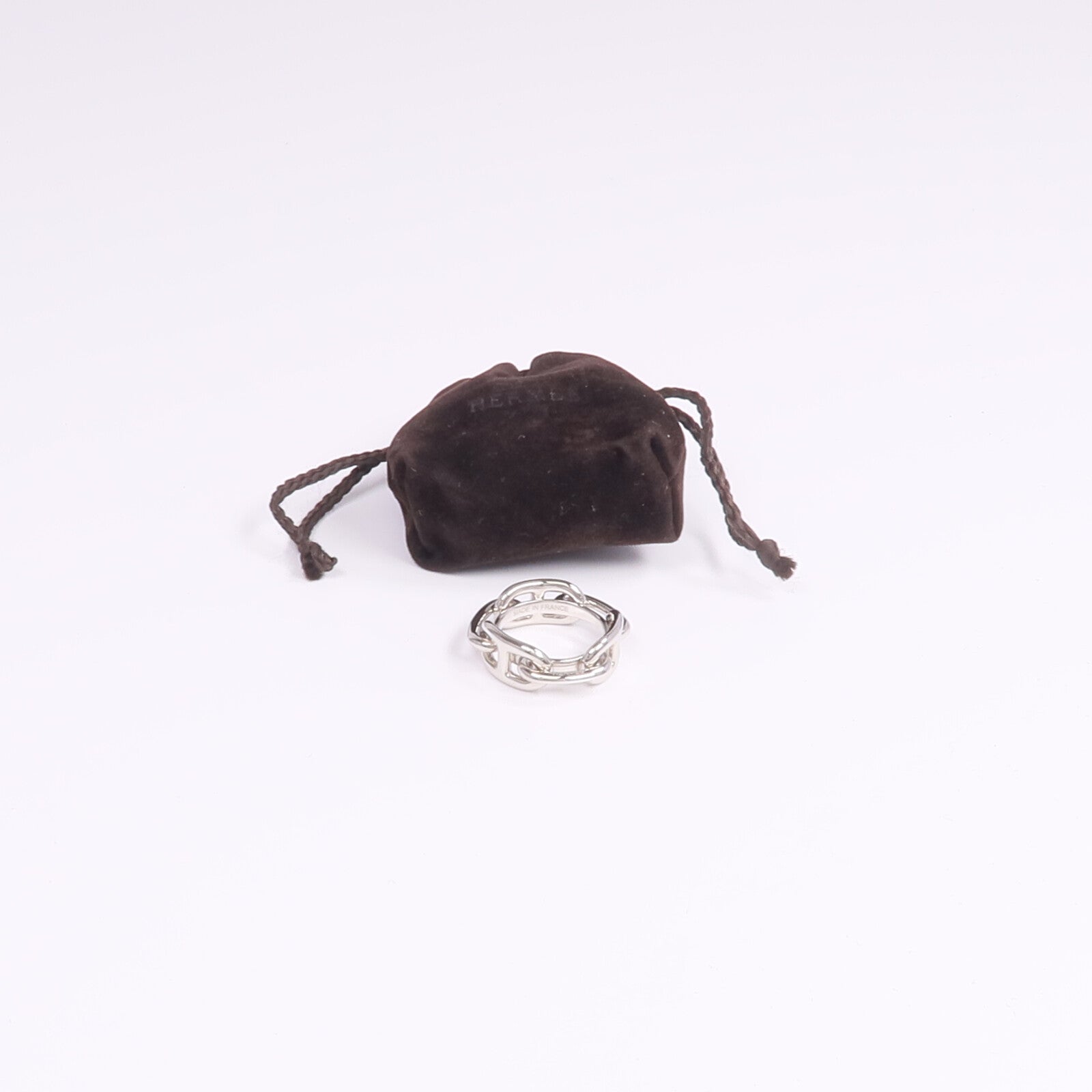 HERMES 金屬Chaine d'Ancre絲巾扣