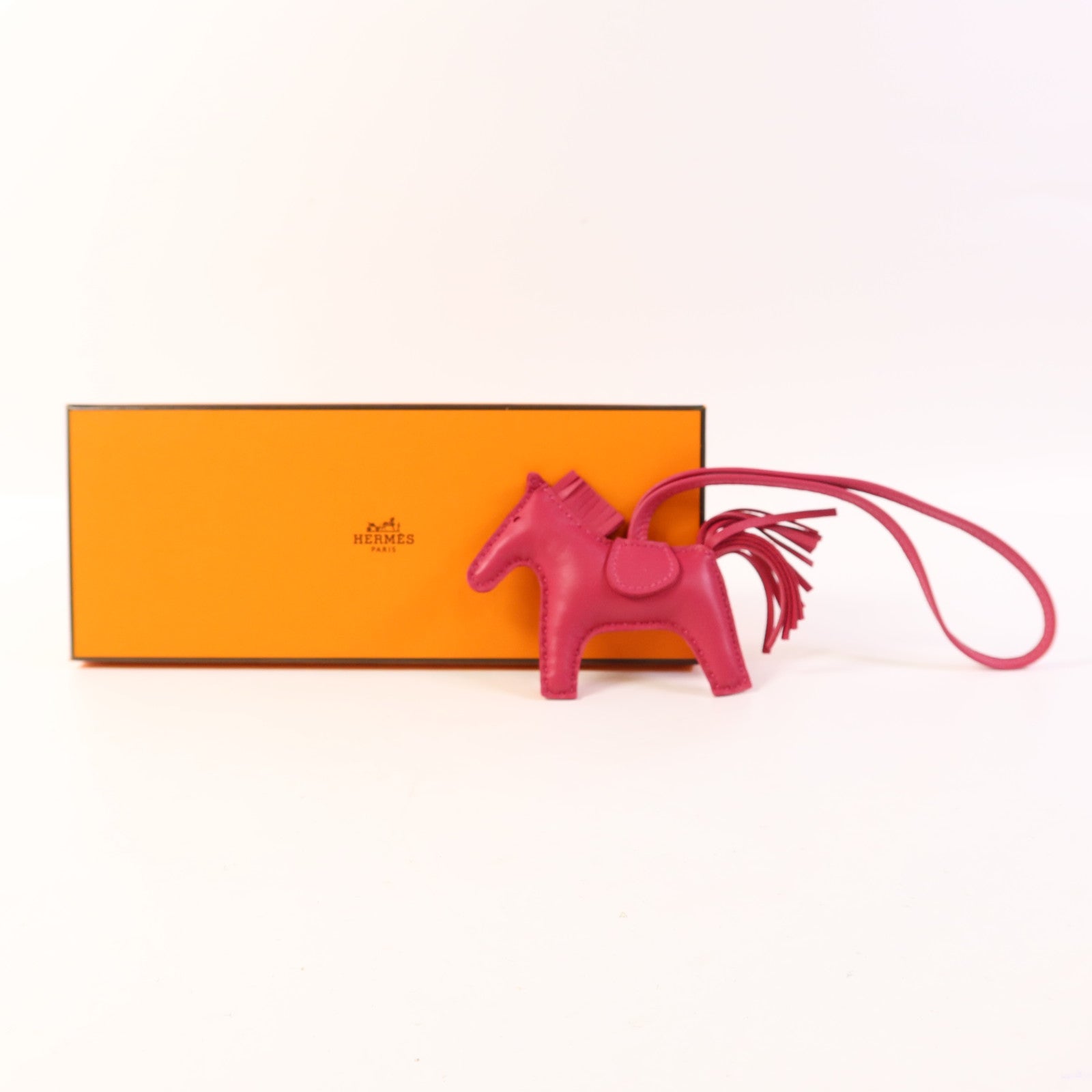 HERMES Milo皮革Rodeo PM掛飾