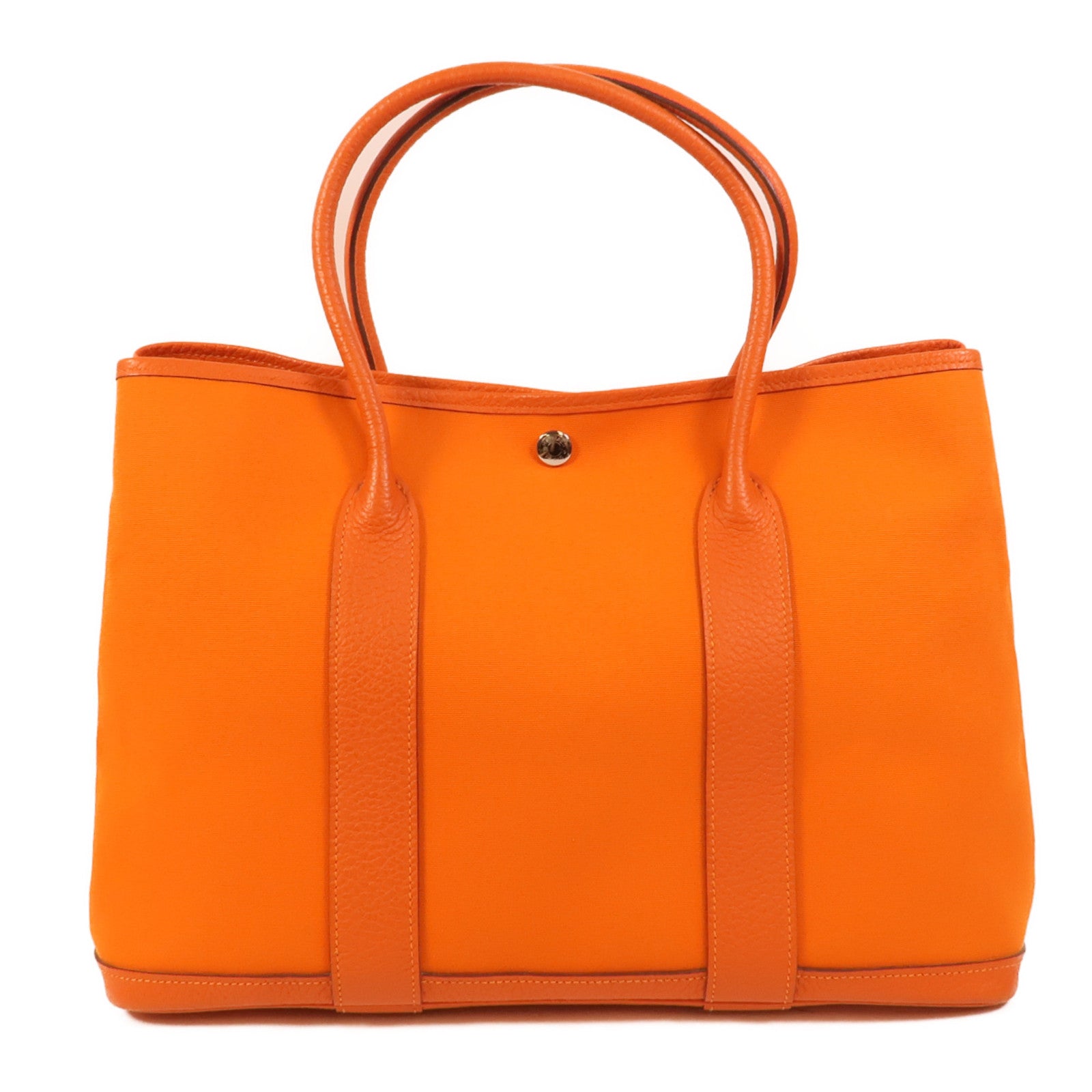 HERMES Toile Garden Party PM手挽袋Feu