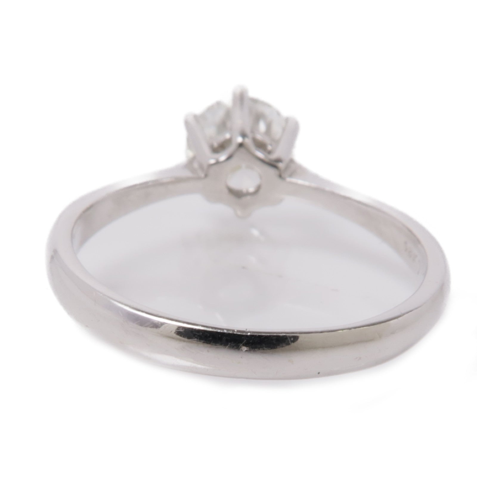 JEWELRY 18K白金Ring1.00ct鑽石戒指US#7