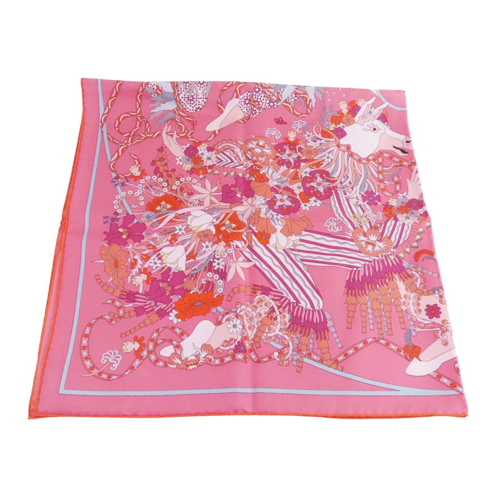 HERMES 絲質Scarf 90x90絲巾