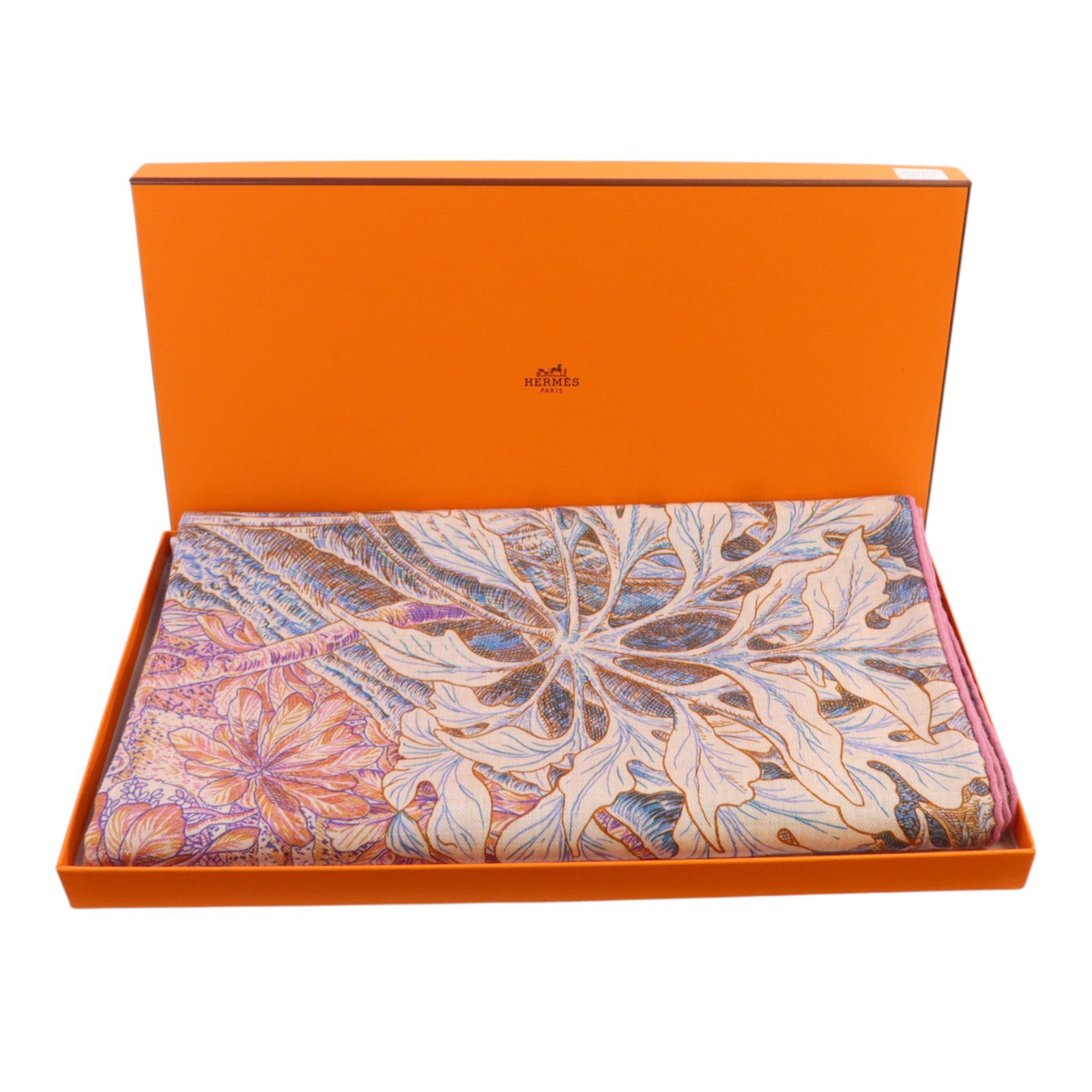 HERMES 羊絨/絲質Mors A Jouets Bandana Shawl 140絲巾