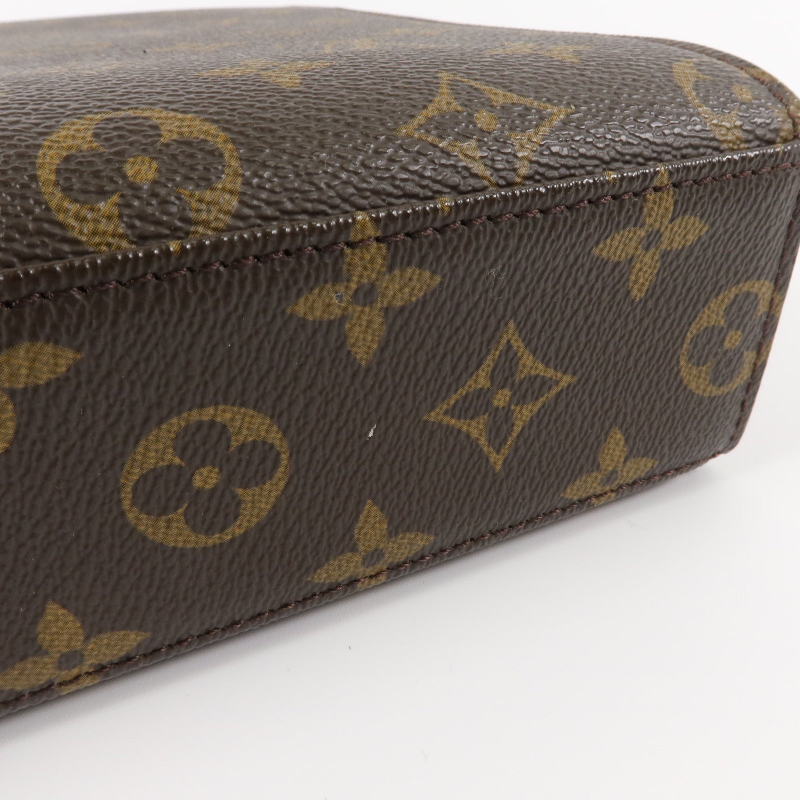 LOUIS VUITTON Monogram Malesherbes金扣手挽袋