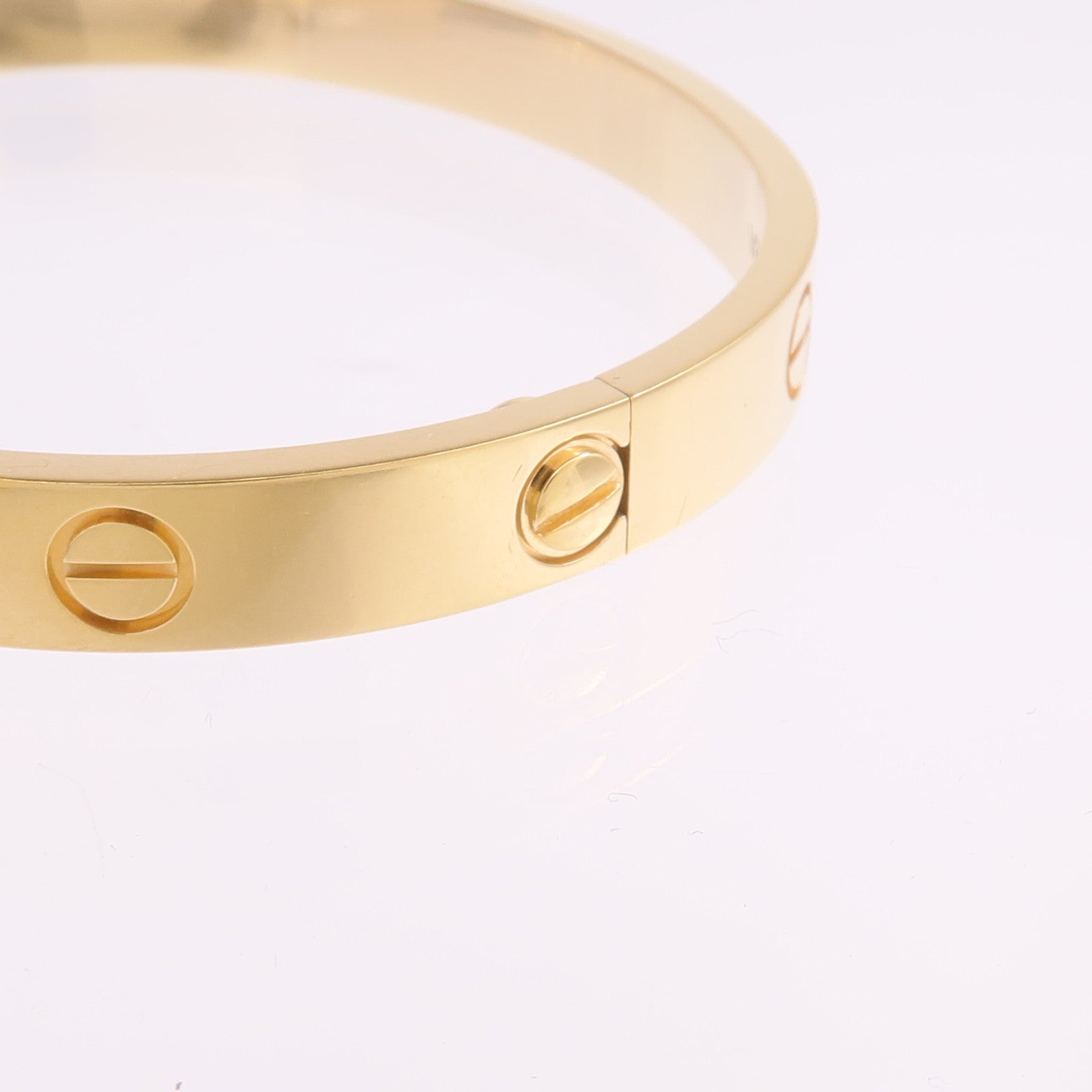 CARTIER 18K黃金Love Bracelet手鐲