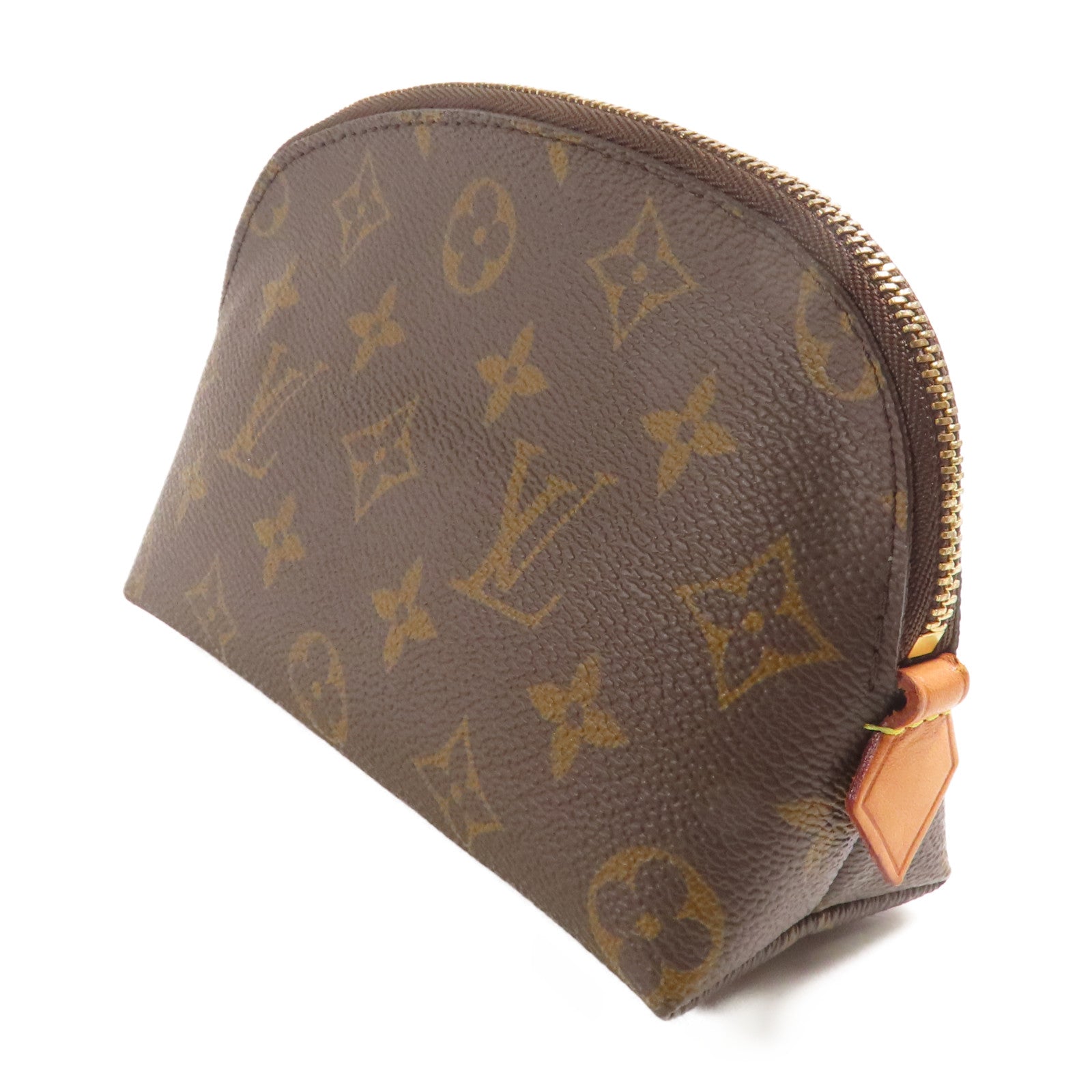 LOUIS VUITTON LV Cosmetic Pouch Clutch Bag M47515 Monogram Brown