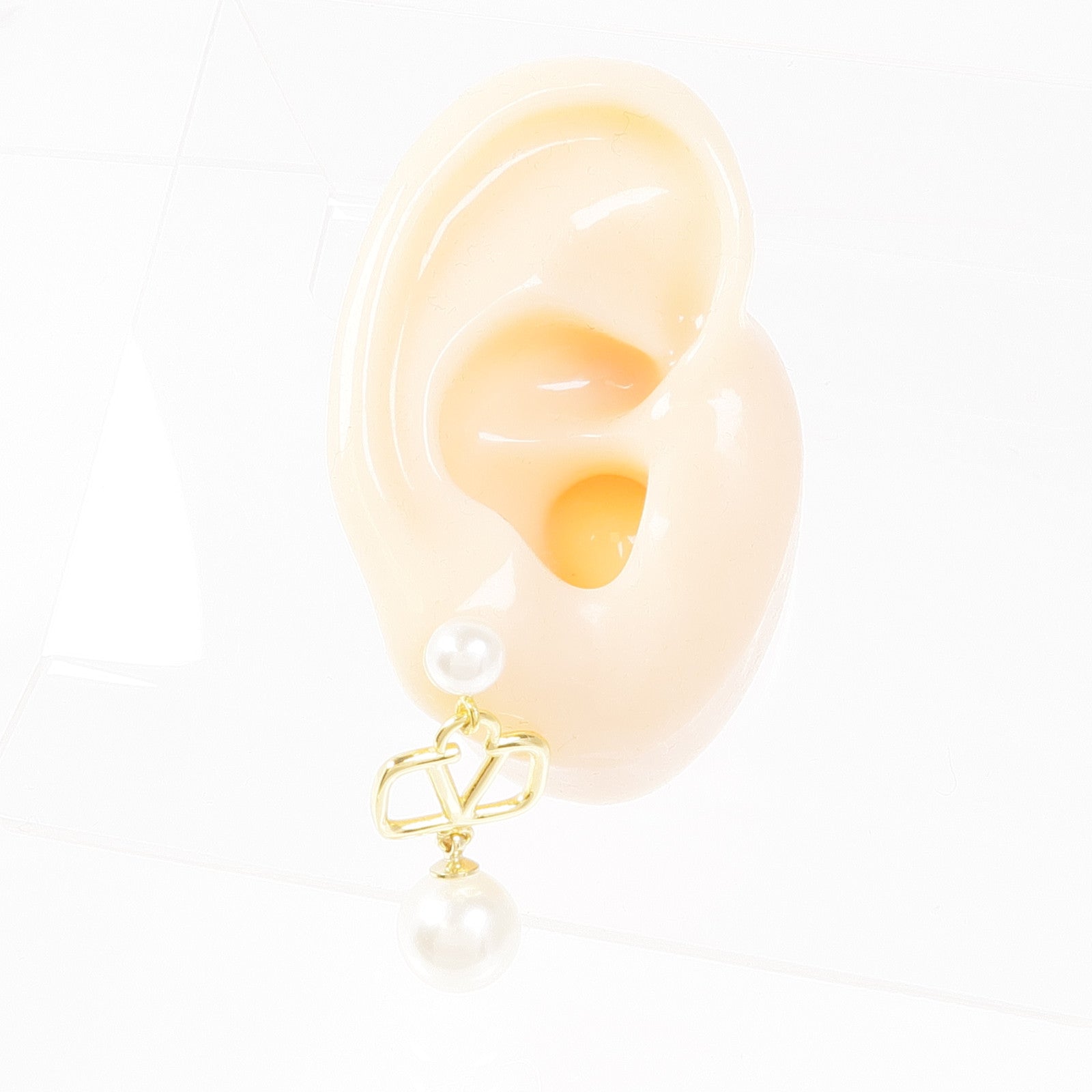 Valentino PVC/金屬Earrings耳環