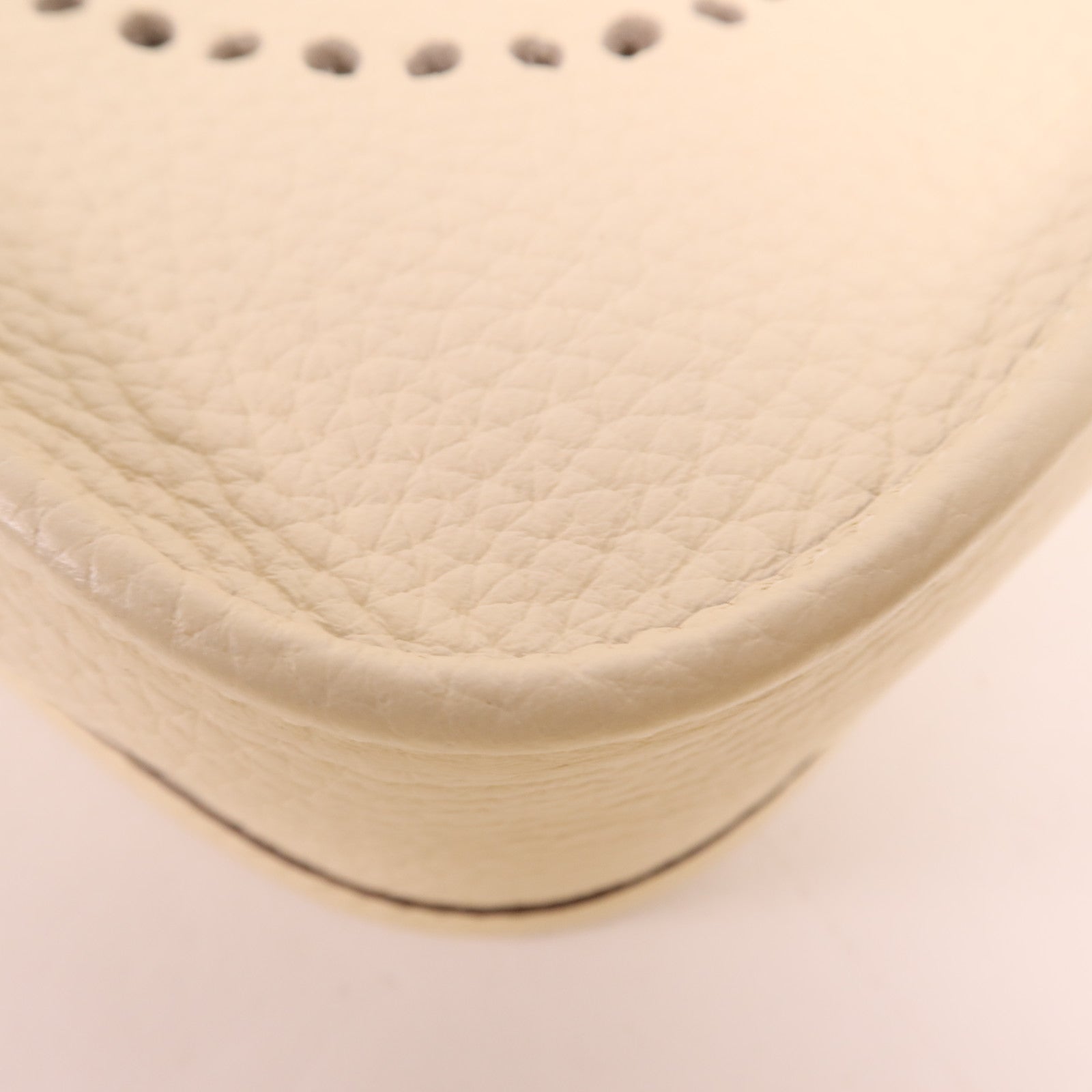 HERMES Clemence皮革Evelyne TPM金扣肩背袋Nata