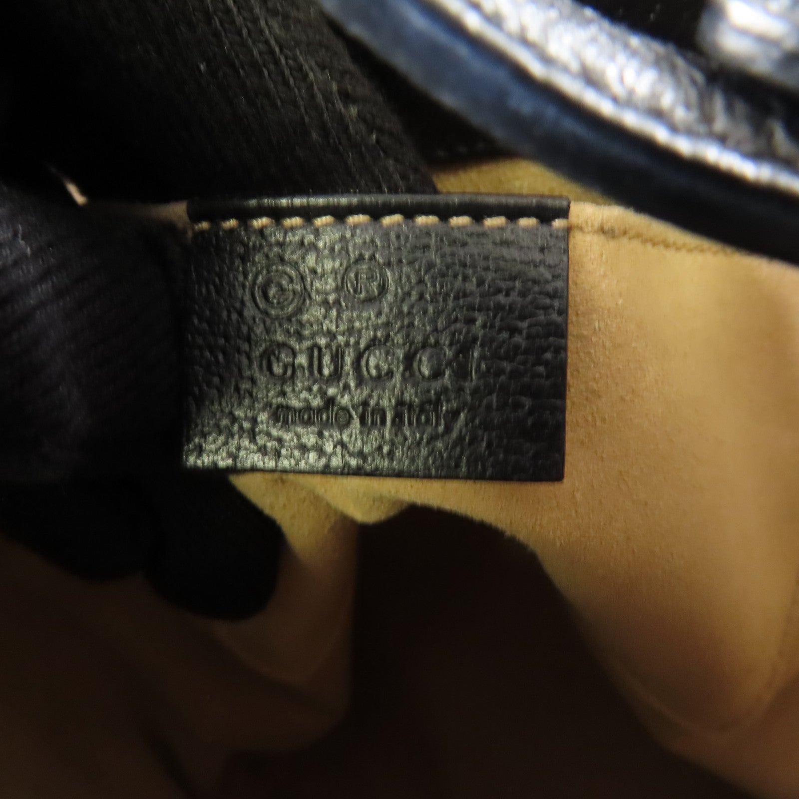GUCCI 牛皮皮革Ophidia金扣手挽肩背兩用袋