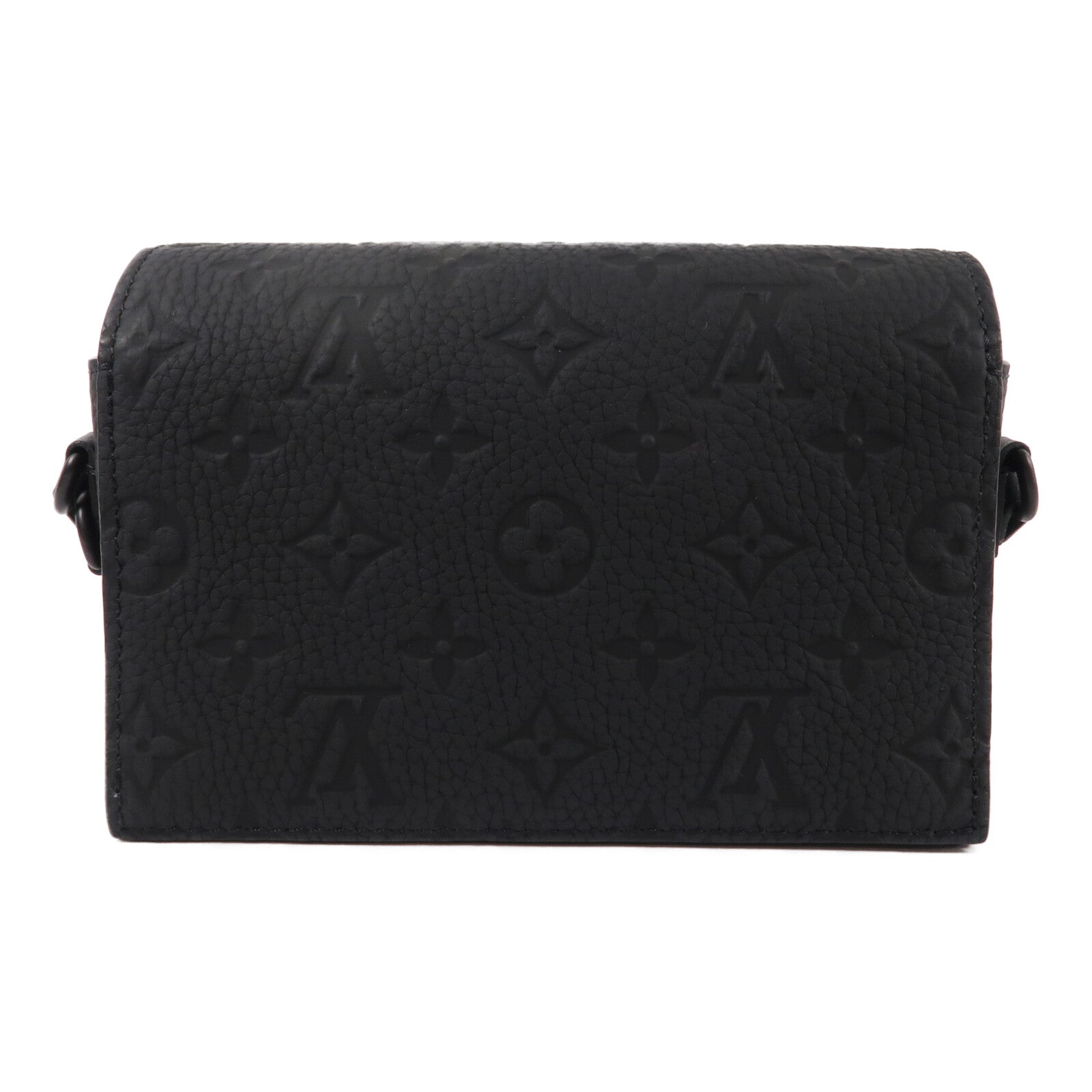 LOUIS VUITTON Monogram Taurillon Steamer Wearable Wallet肩背袋