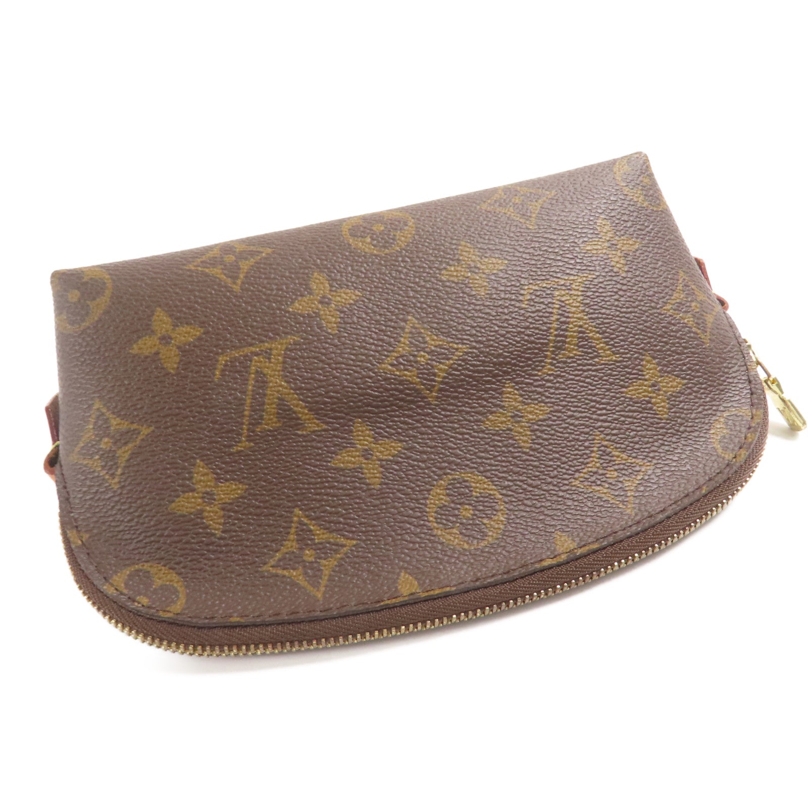 LOUIS VUITTON LV Cosmetic Pouch Clutch Bag M47515 Monogram Brown