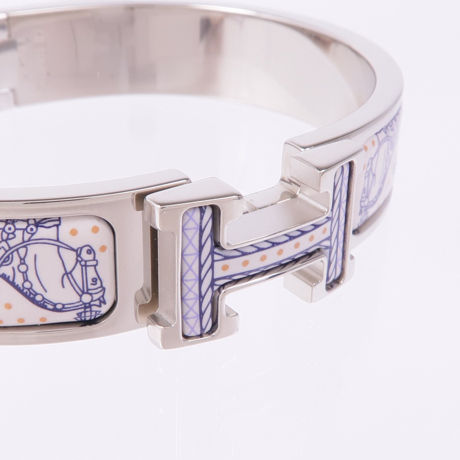 HERMES 金屬/琺瑯Clic H手鐲