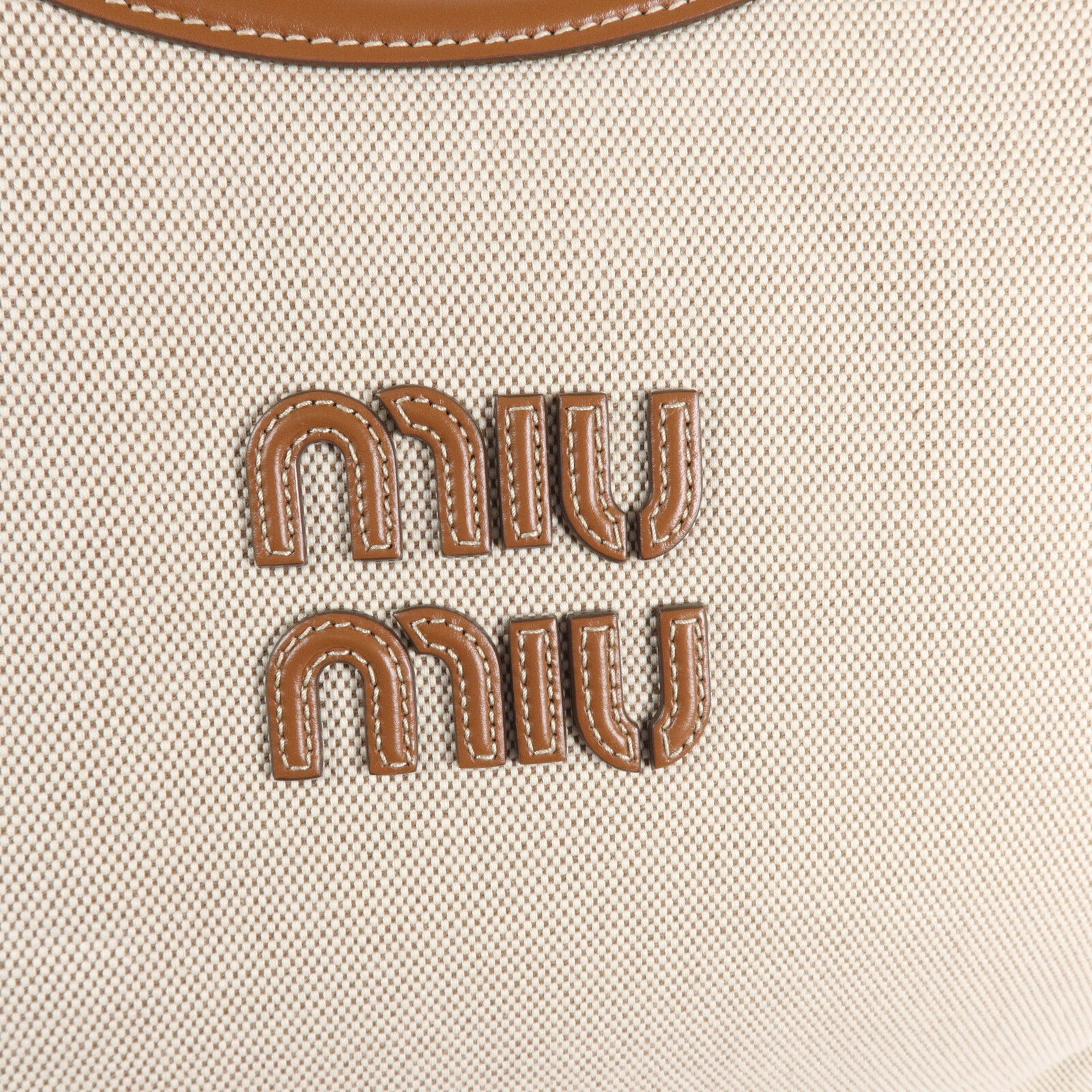 Miu Miu 帆布Ivy Tote Bag肩背袋/手挽袋