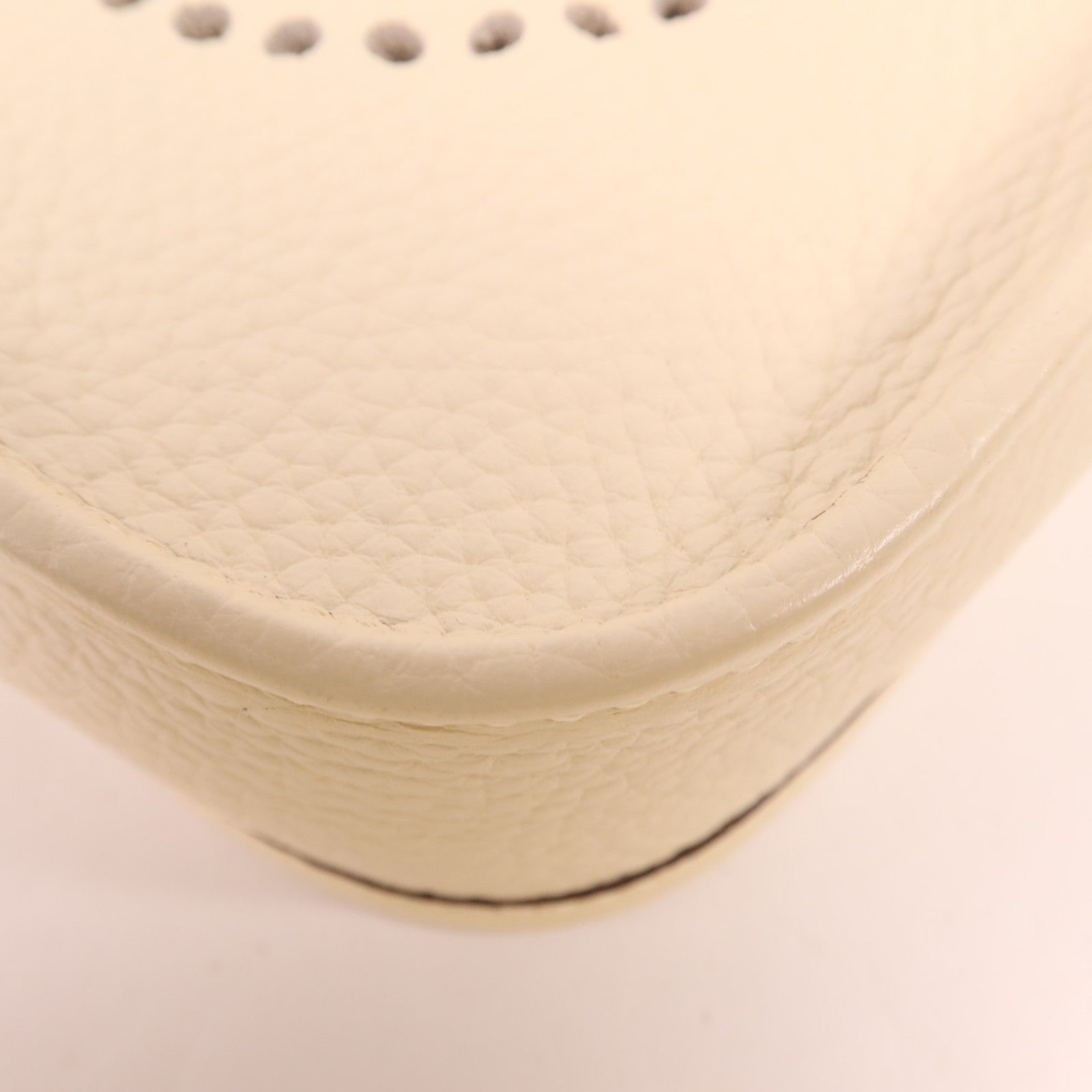 HERMES Clemence皮革Evelyne TPM金扣肩背袋Nata