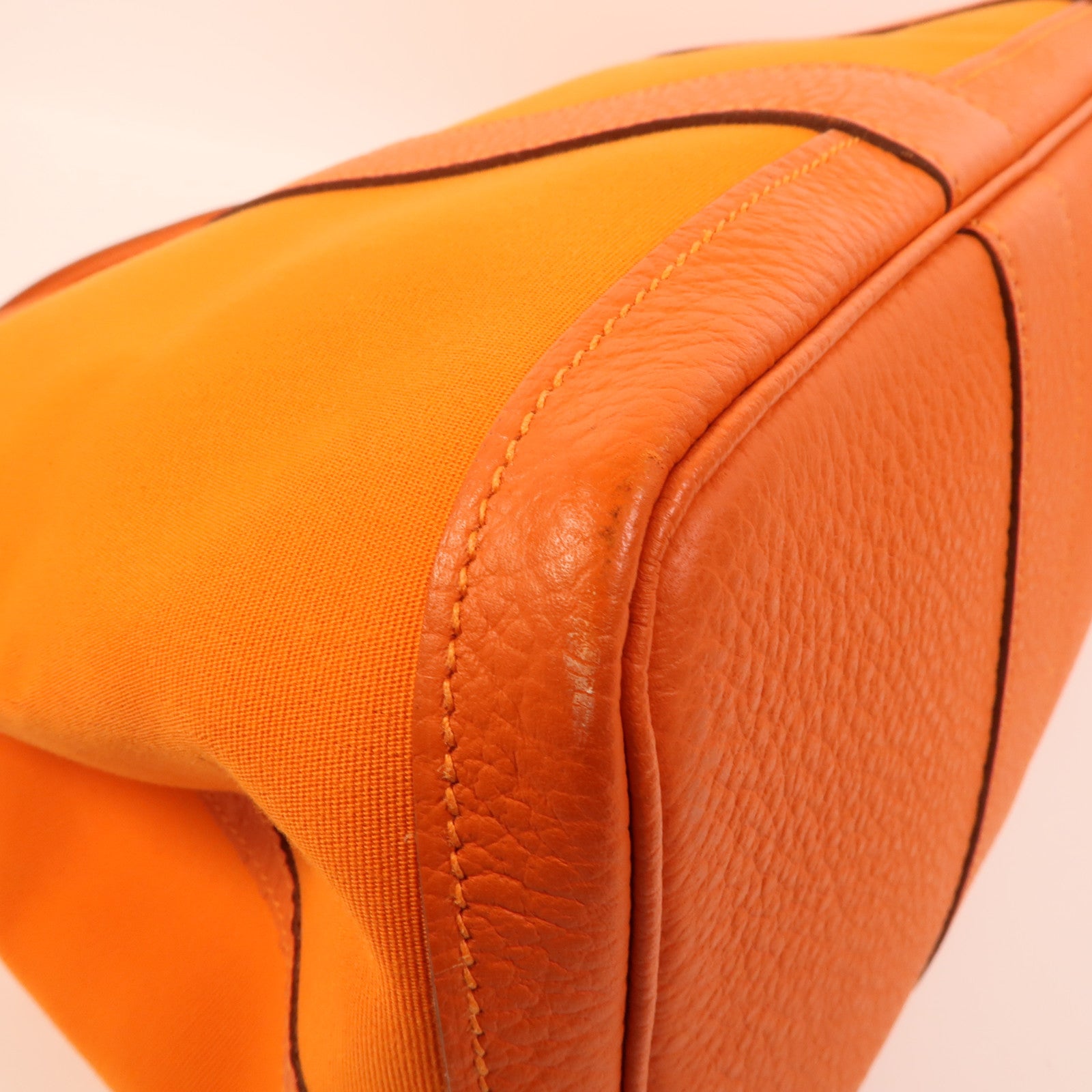 HERMES Toile Garden Party PM手挽袋Feu