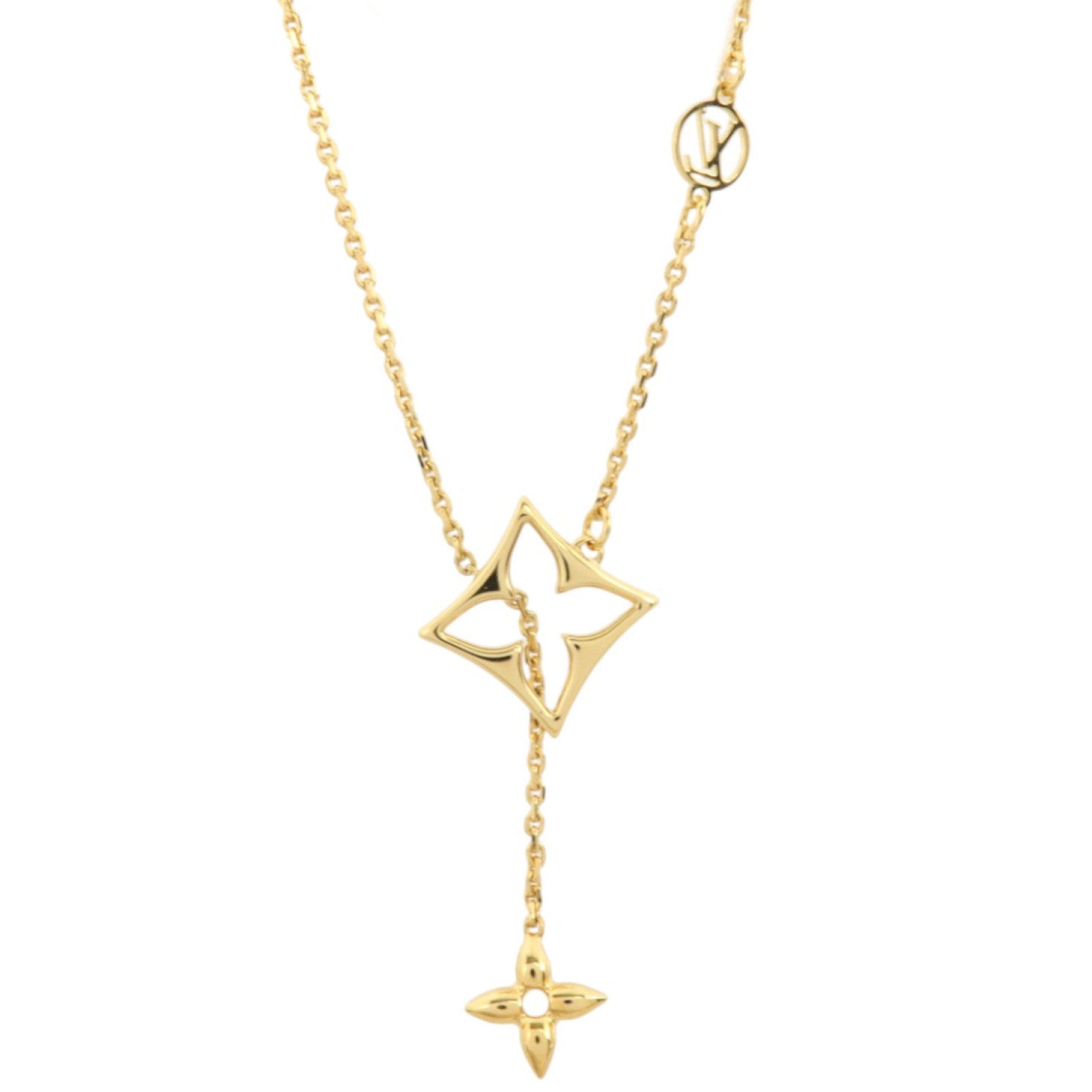 LOUIS VUITTON 金屬Flowergram Necklace項鏈