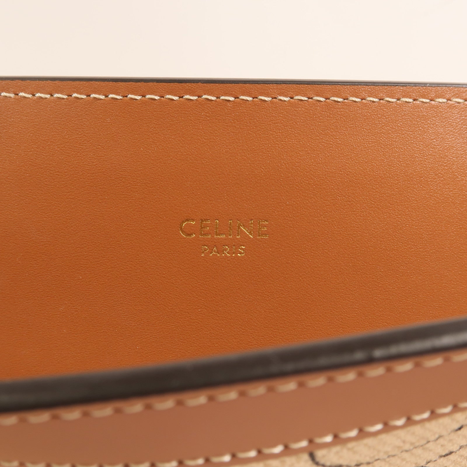 CELINE 帆布Cabas金扣手挽肩背兩用袋