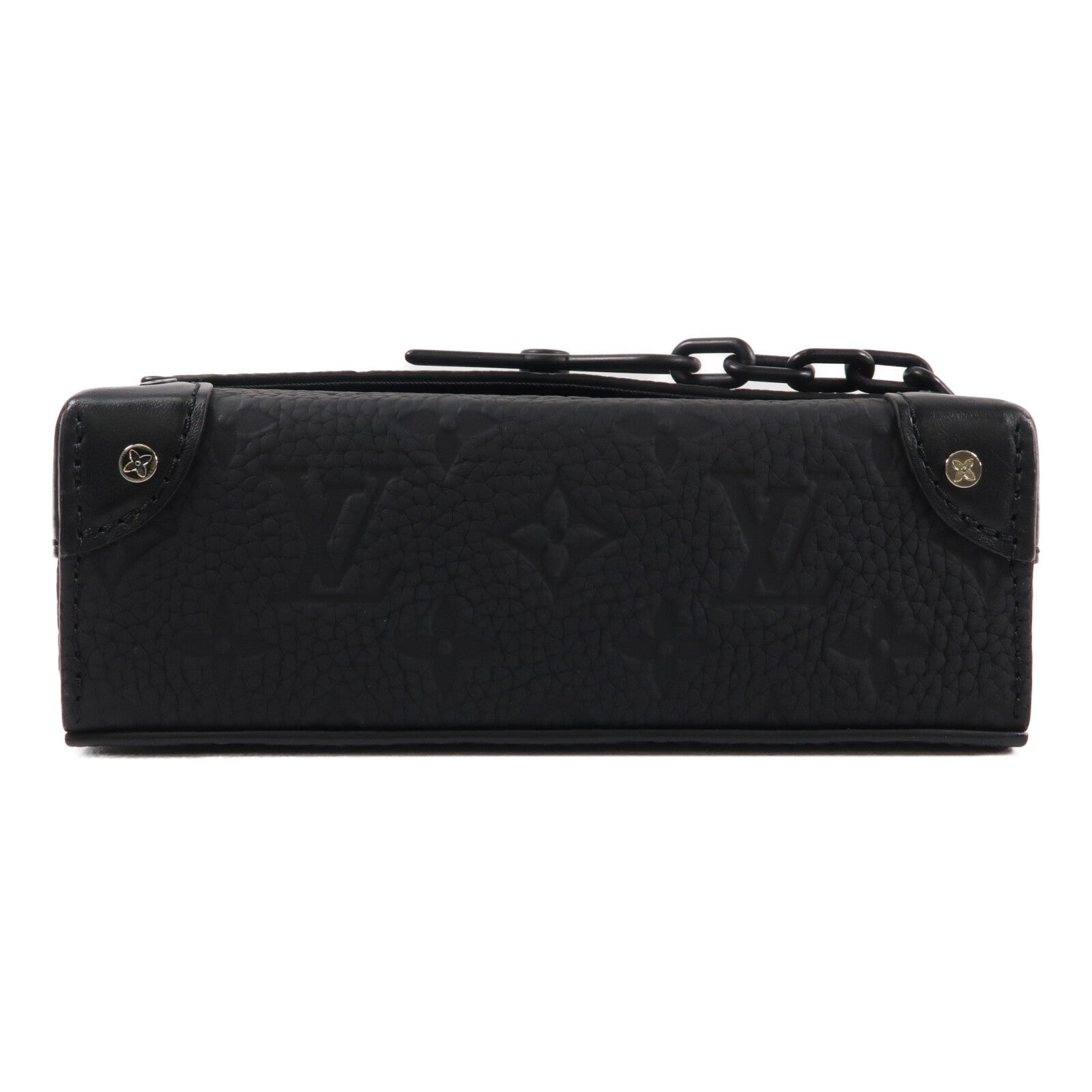 LOUIS VUITTON Monogram Taurillon Steamer Wearable Wallet肩背袋