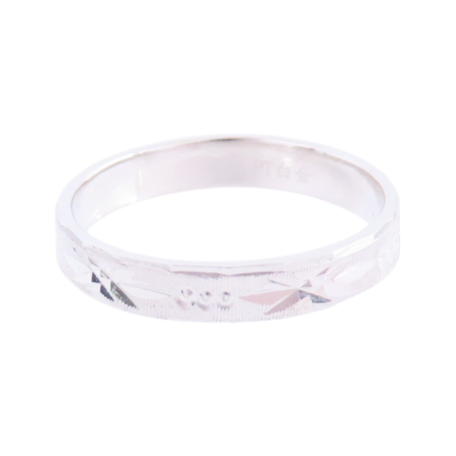 JEWELRY 【激減優惠】PT鉑金Platinum Ring戒指US#7