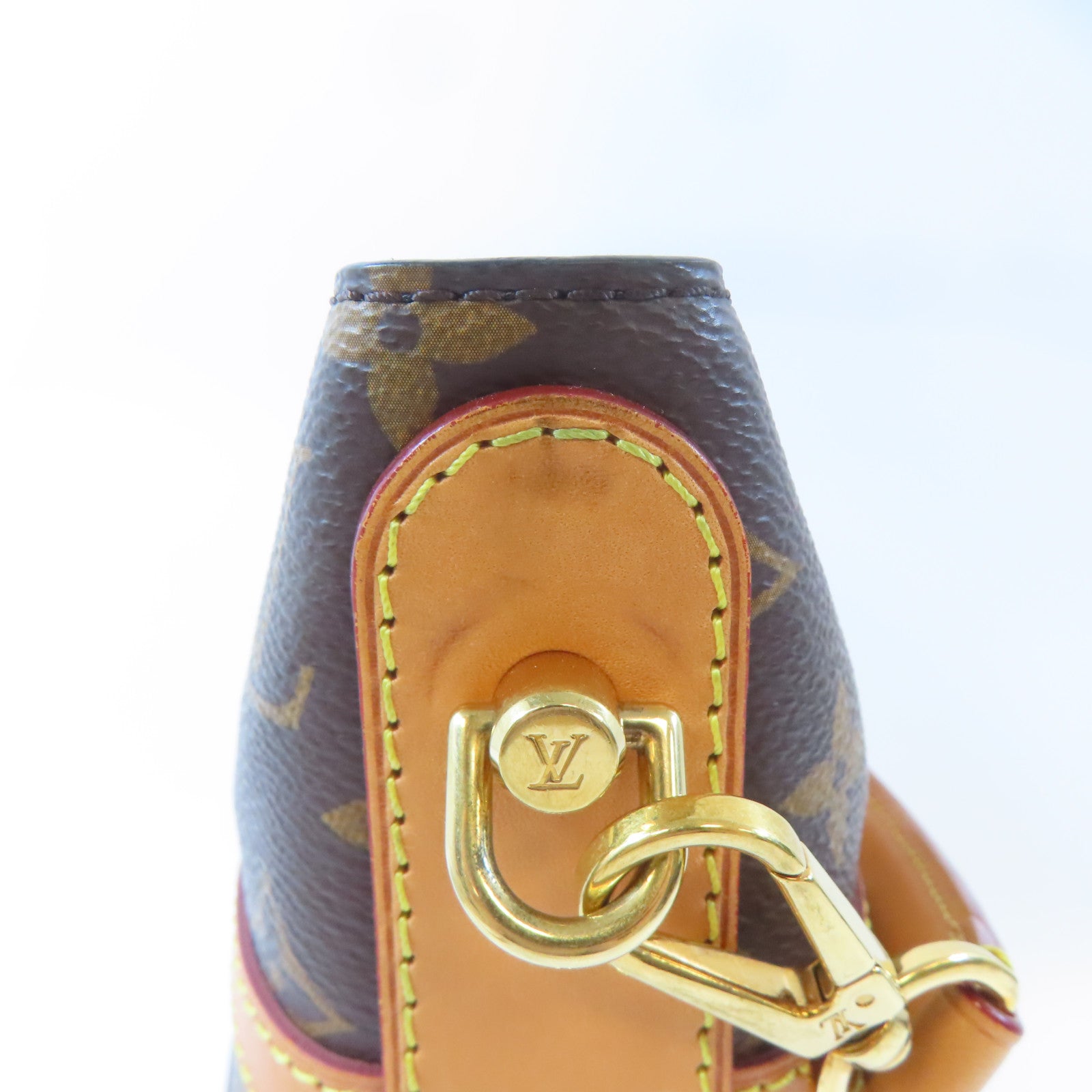 LOUIS VUITTON Monogram Duffle金扣手挽肩背兩用袋啡色