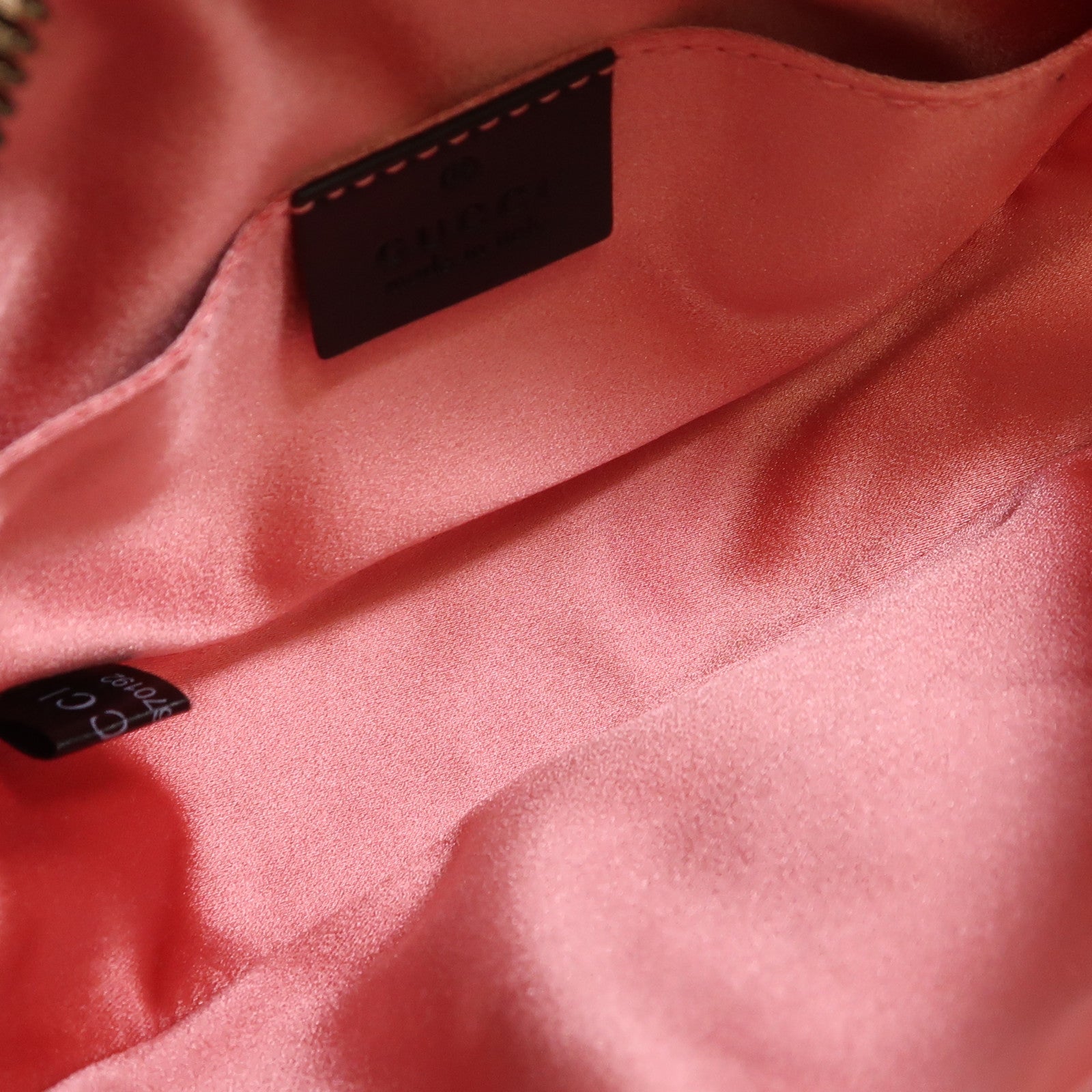 GUCCI 絨布GG Marmont Balt Bag金扣腰包