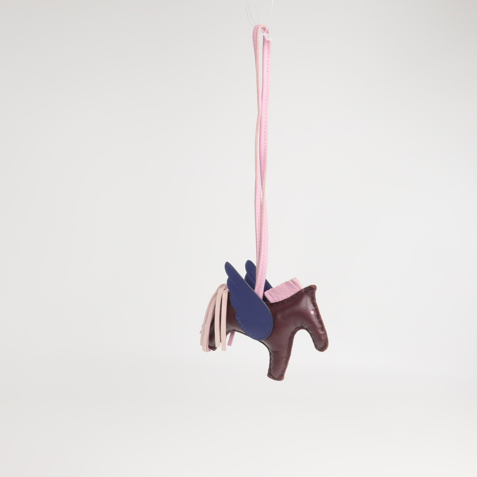 HERMES Milo皮革Rodeo Pegase PM掛飾