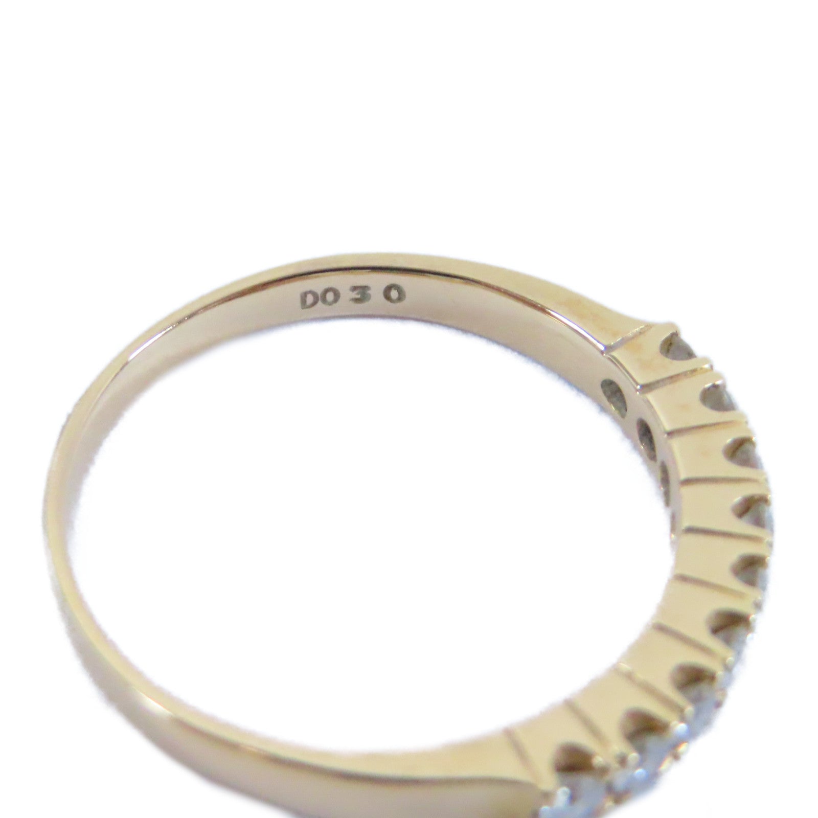 JEWELRY 【激減優惠】18K黃金Diamond Ring 0.30ct鑽石戒指US#5.75