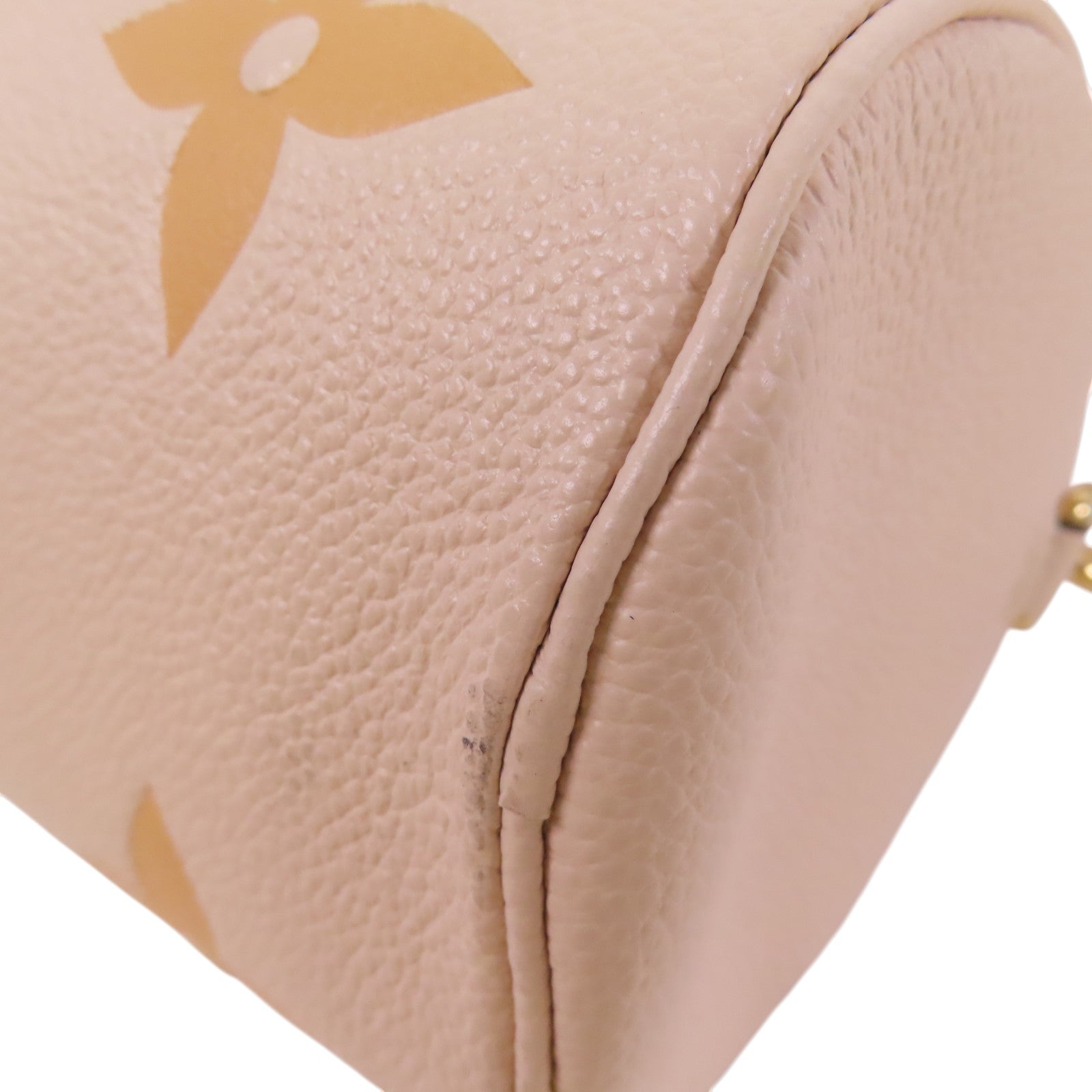 LOUIS VUITTON Monogram Empreinte Papillon BB金金扣手挽肩背兩用袋