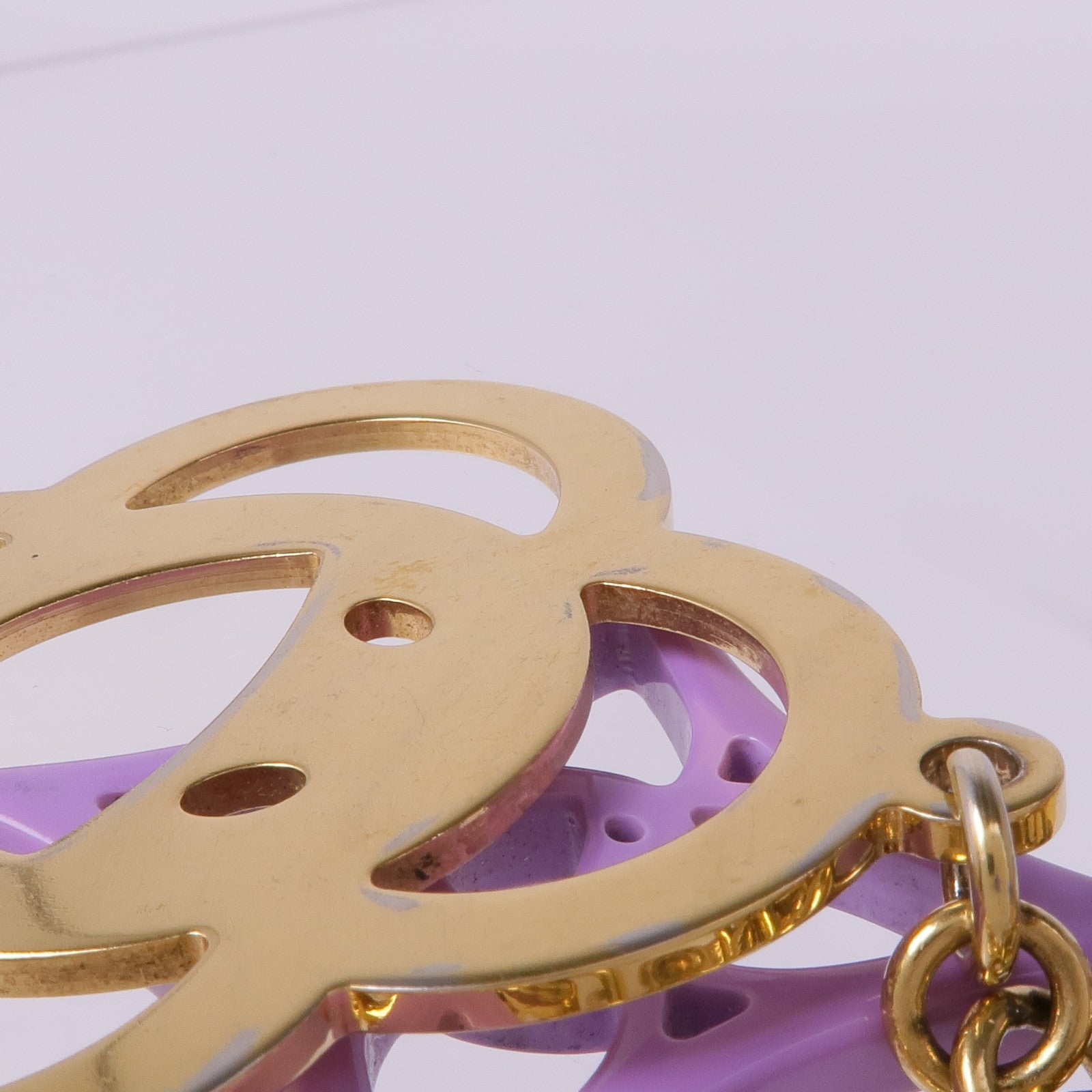 LOUIS VUITTON PVC/金屬Charm掛飾