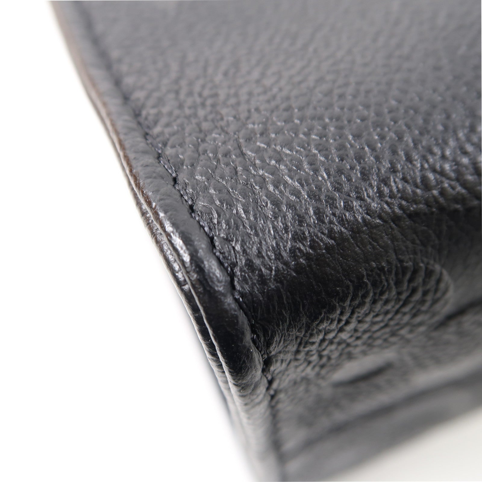 LOUIS VUITTON Monogram Empreinte On The Go PM金扣手挽肩背兩用袋黑色