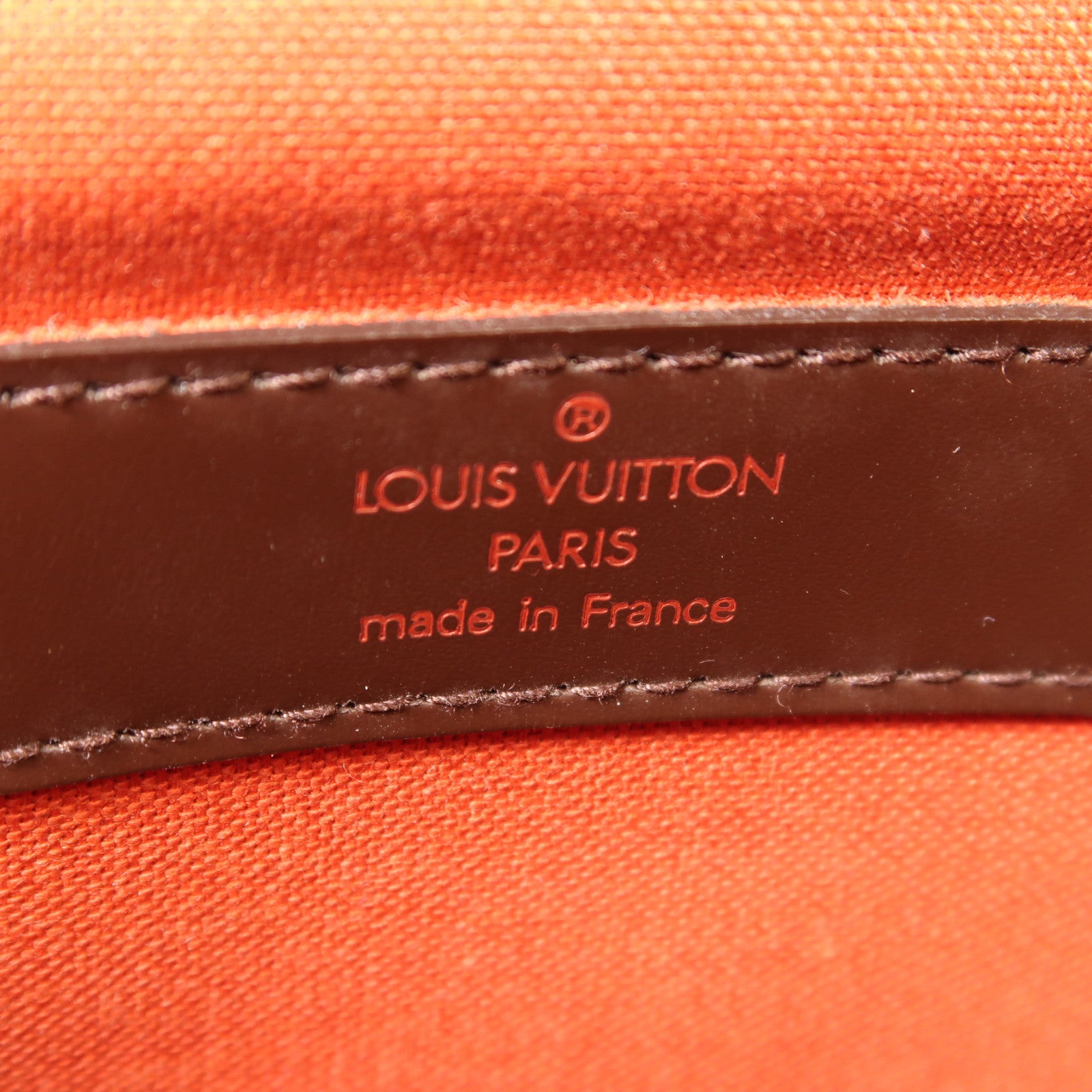 LOUIS VUITTON LV GHW Naviglio Shoulder Bag N45255 Damier Brown