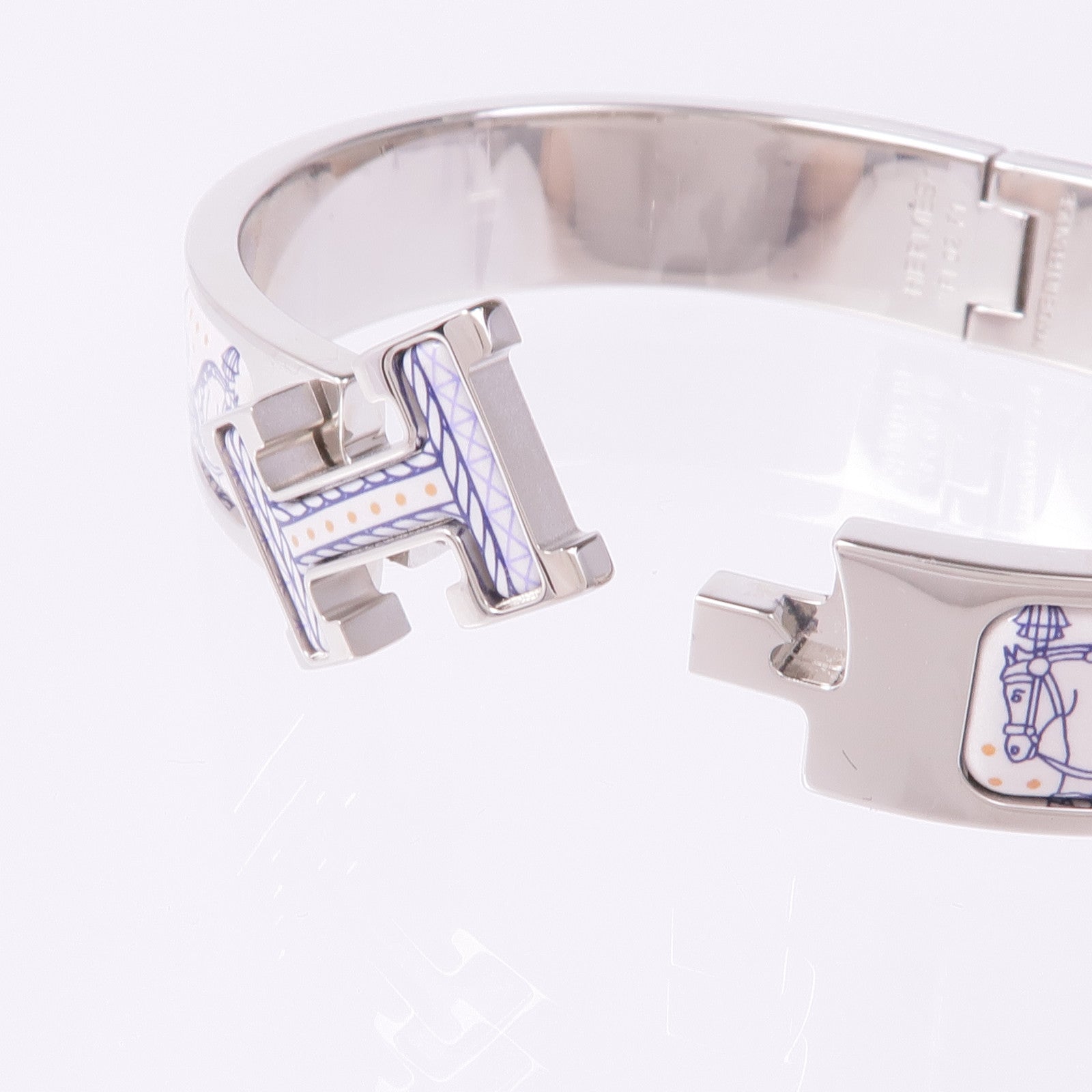 HERMES 金屬/琺瑯Clic H手鐲