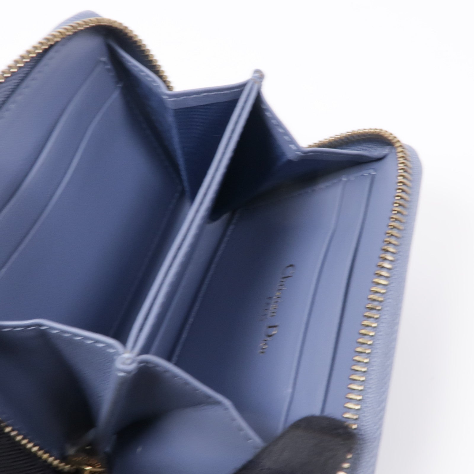 Dior 【激減優惠】牛皮皮革Coin Case金扣零錢包