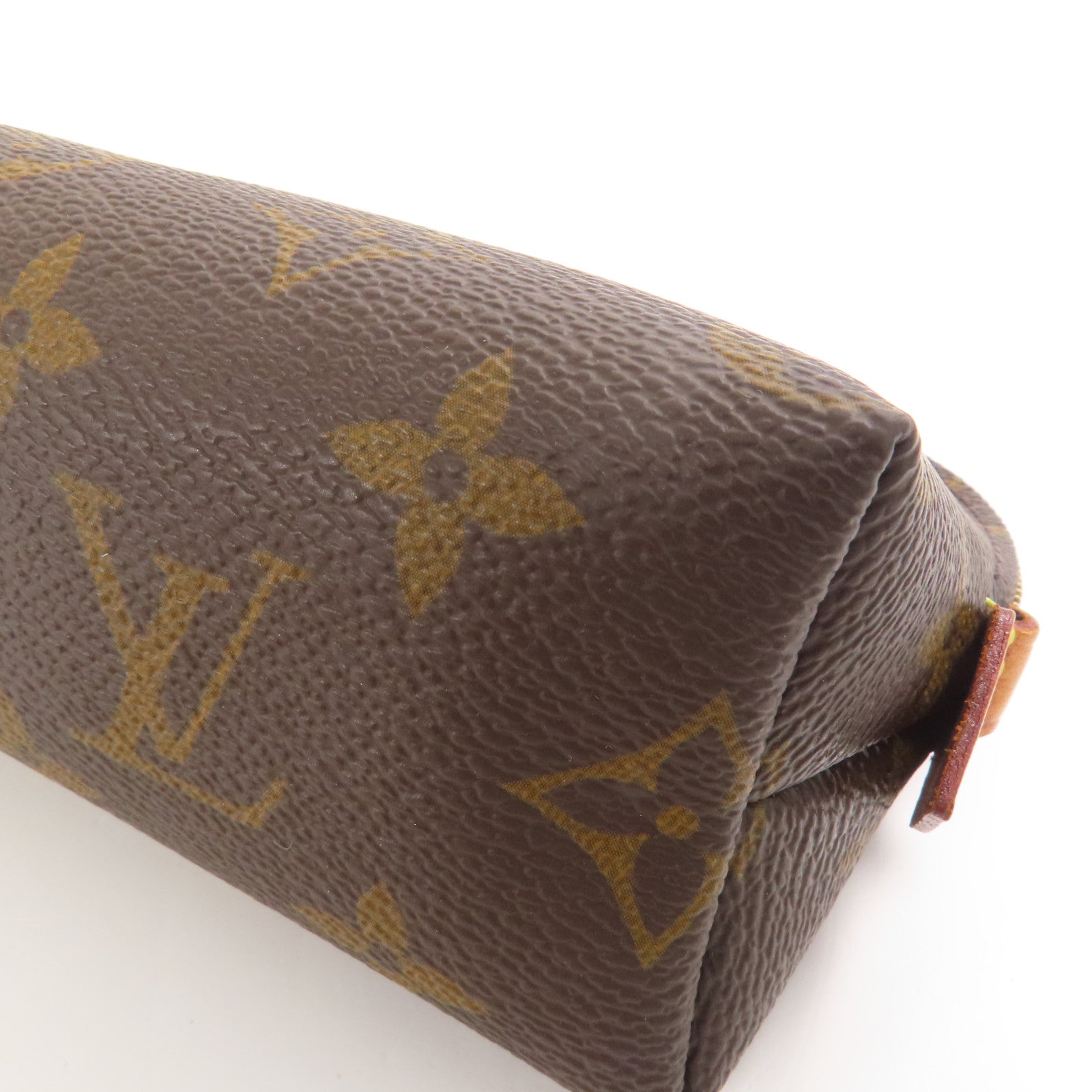LOUIS VUITTON LV Cosmetic Pouch Clutch Bag M47515 Monogram Brown