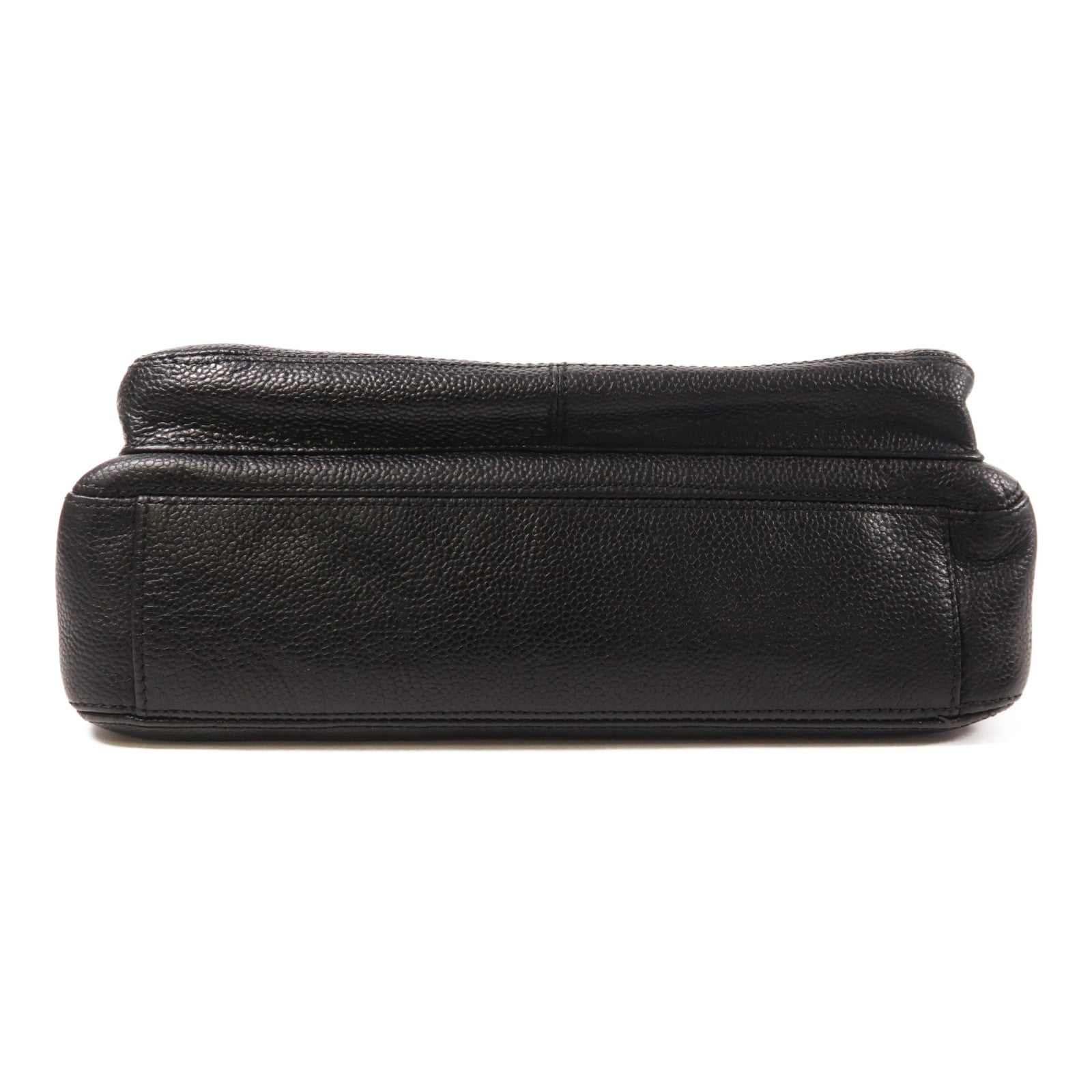 CHANEL 牛皮皮革Chain Shoulder金扣肩背袋