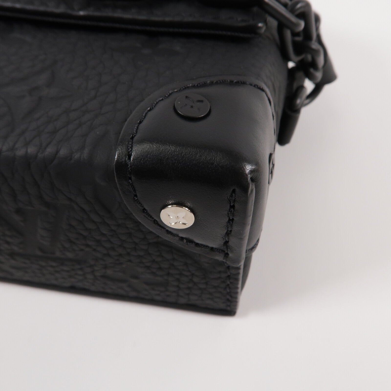 LOUIS VUITTON Monogram Taurillon Steamer Wearable Wallet肩背袋