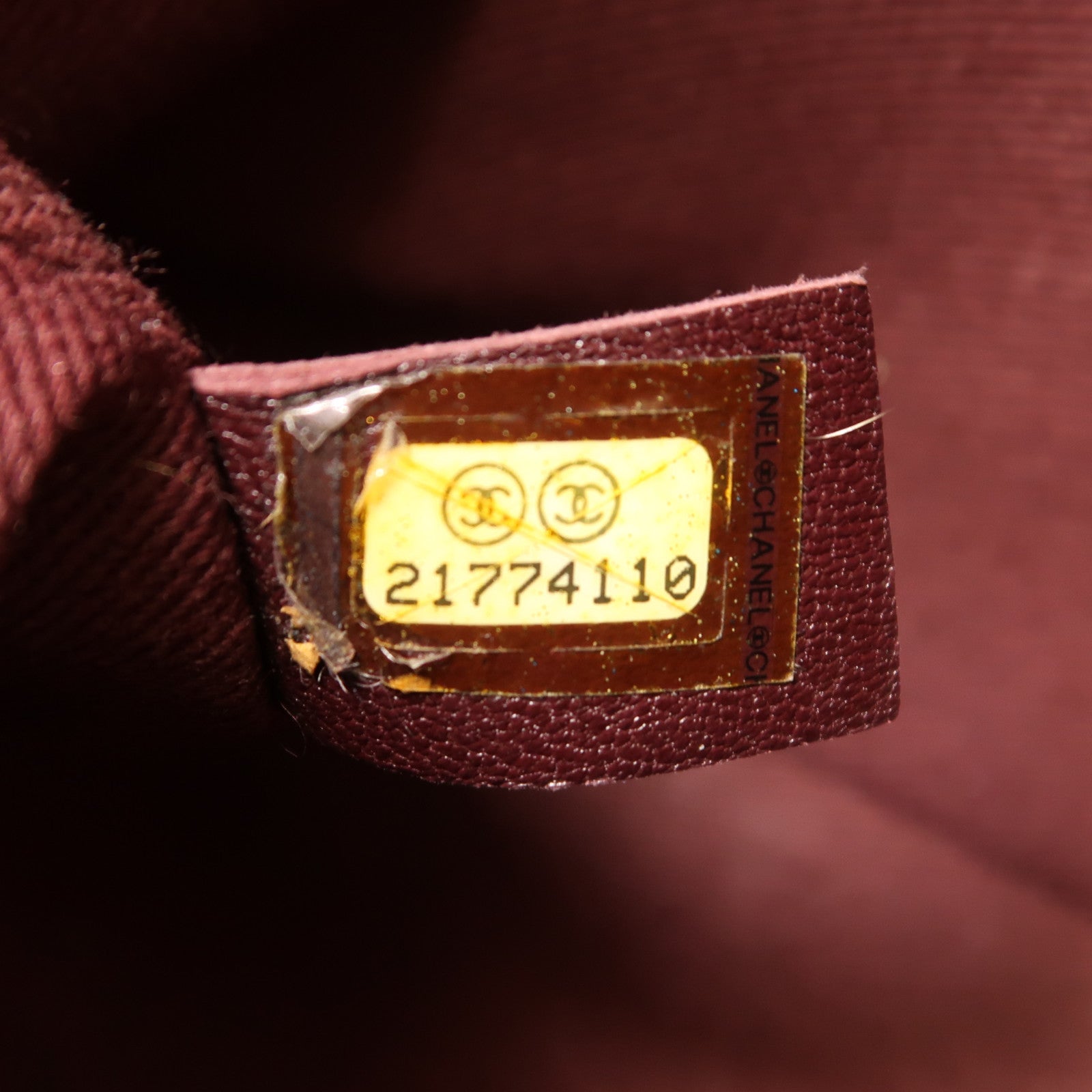 CHANEL 牛皮皮革Chain Shoulder Bag金扣鏈帶肩背袋