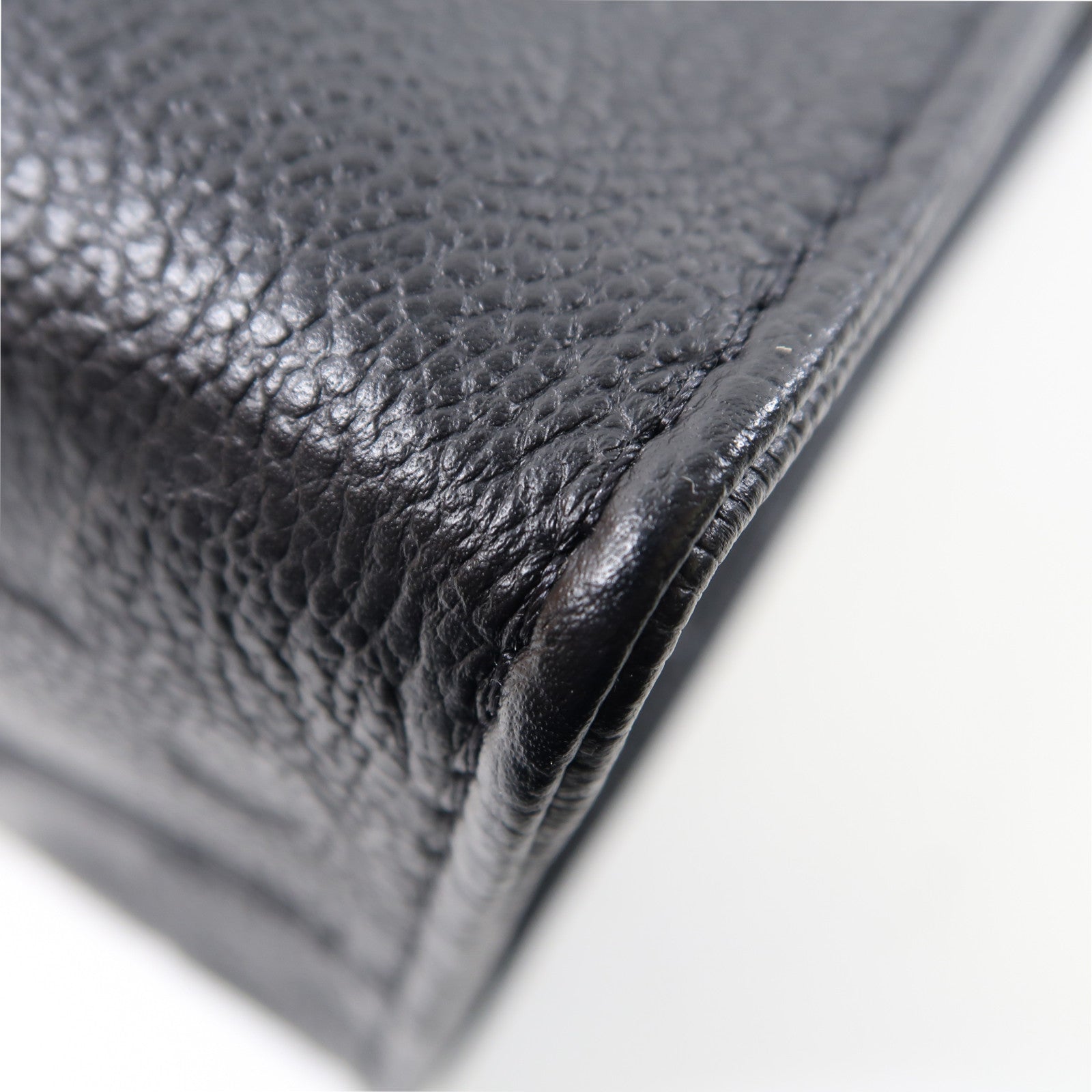 LOUIS VUITTON Monogram Empreinte On The Go PM金扣手挽肩背兩用袋黑色