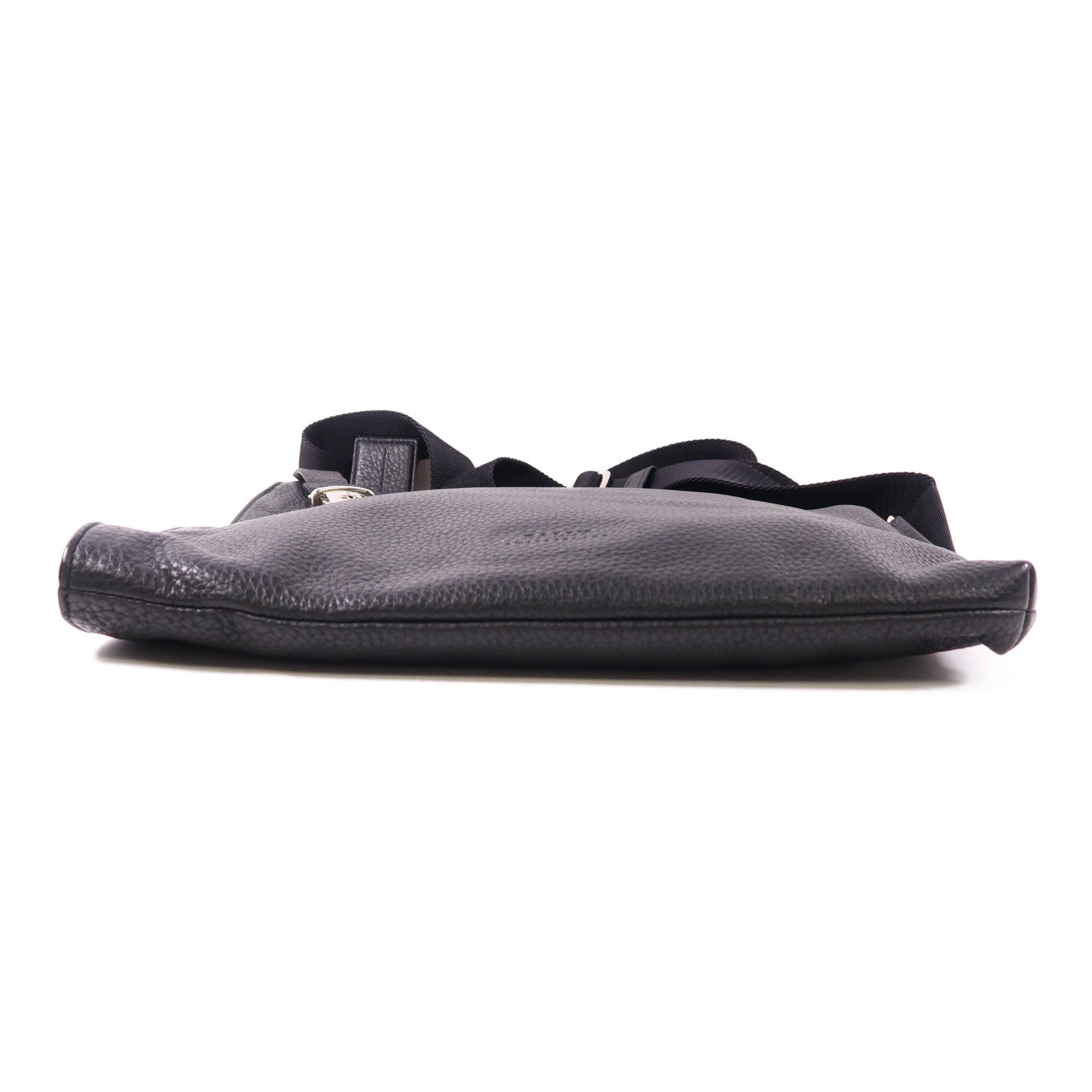 BALLY 牛皮皮革Shoulder Bag銀扣肩背袋
