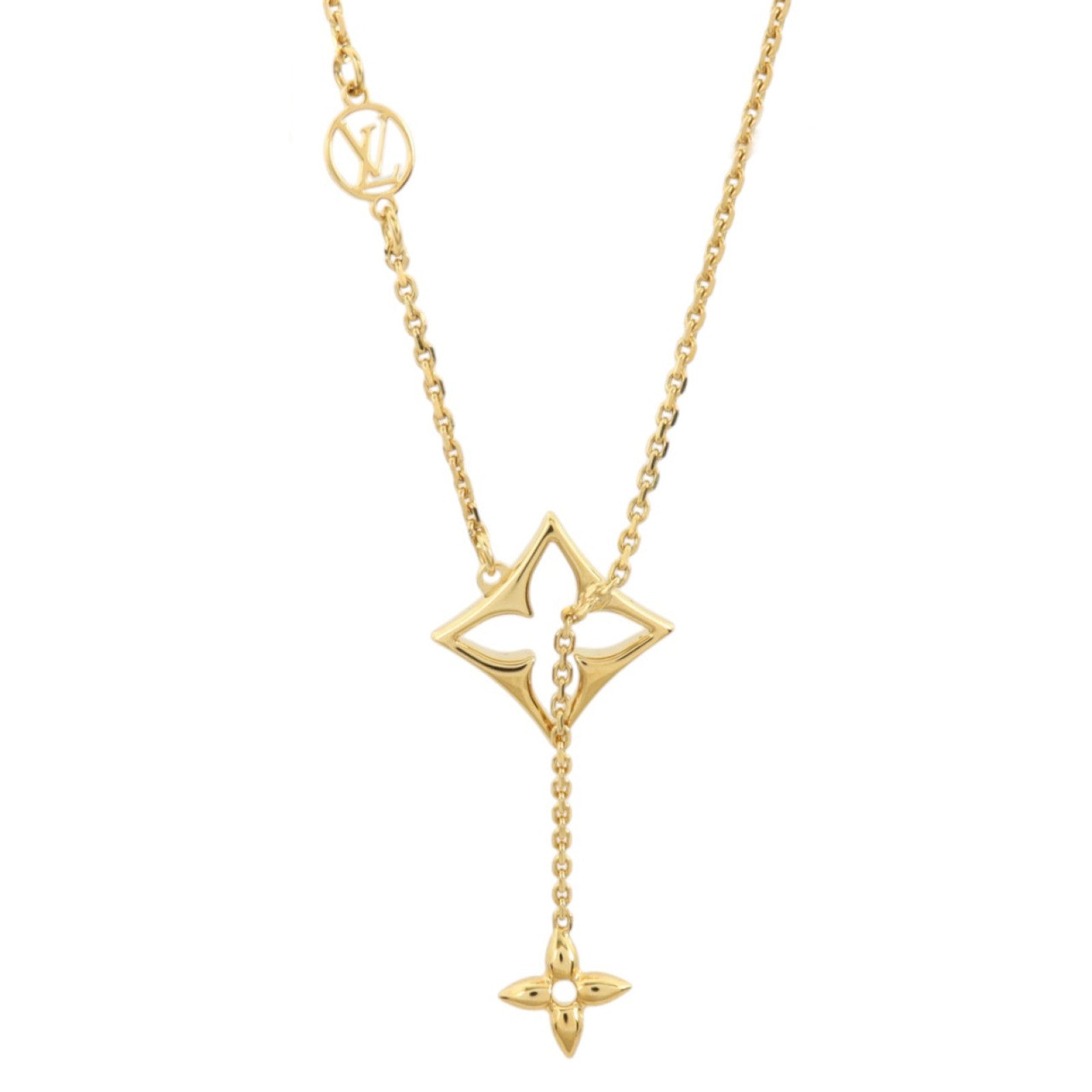 LOUIS VUITTON 金屬Flowergram Necklace項鏈