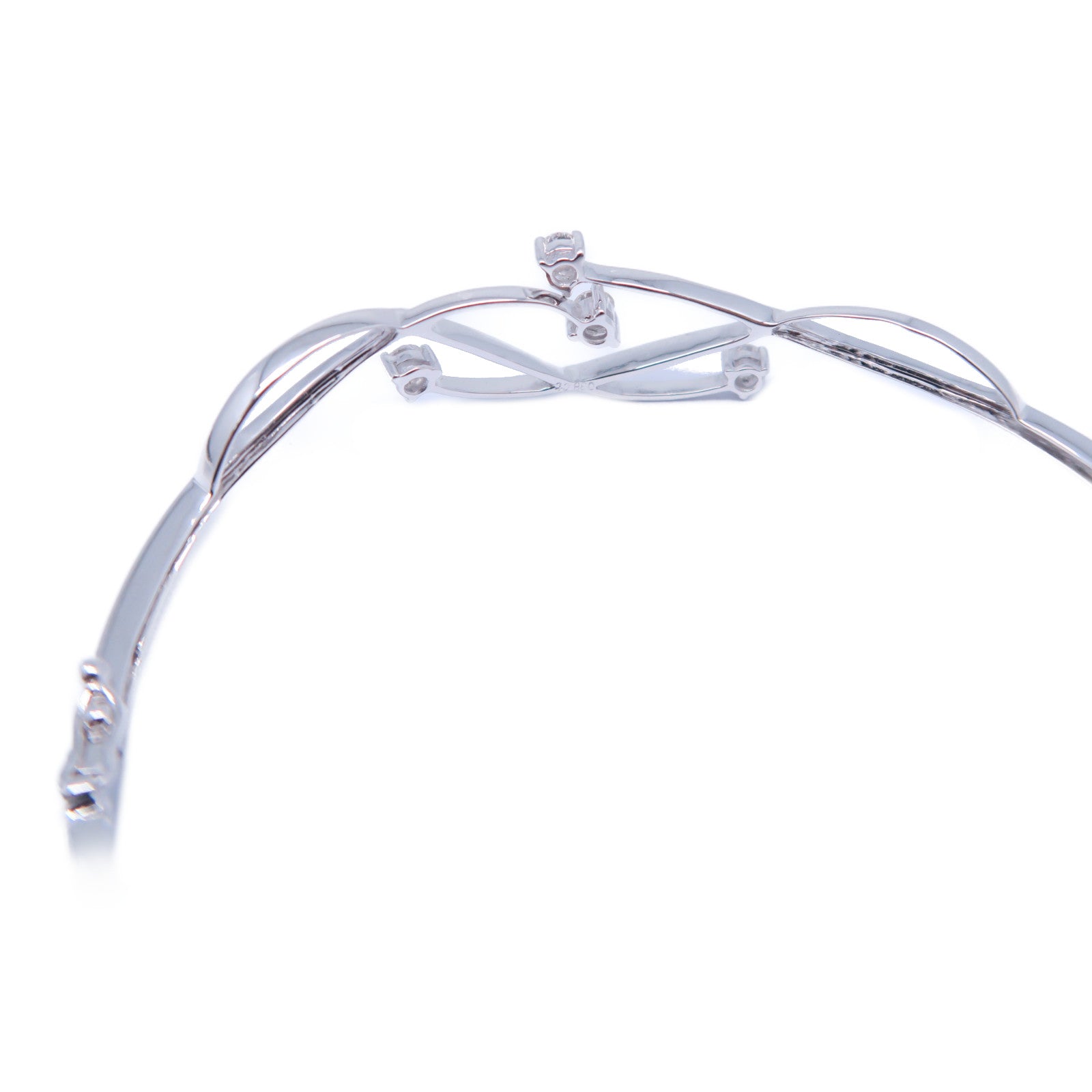JEWELRY **【激減優惠】18K白金Diamond Bracelet 0.36ct鑽石手鐲