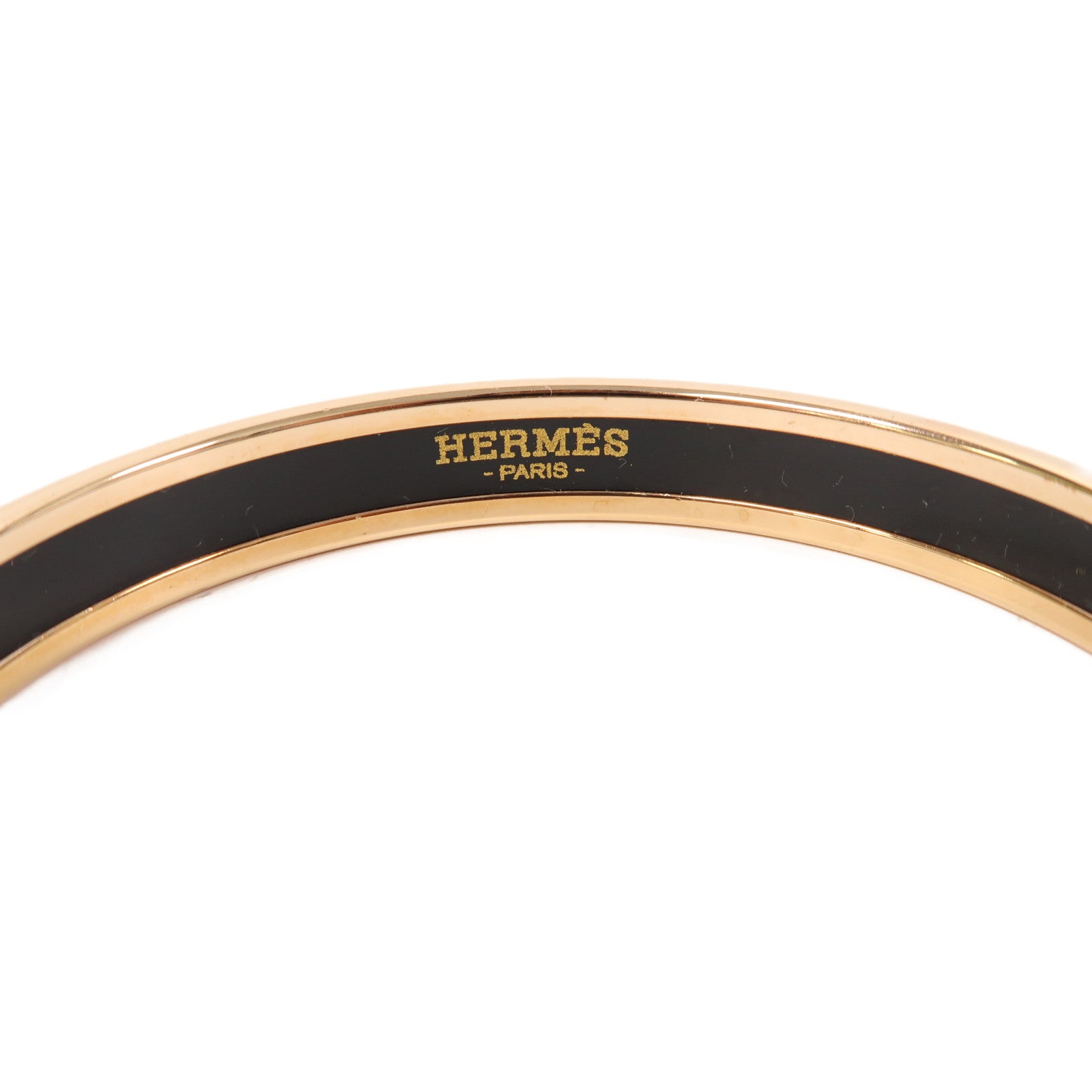 HERMES 【激減優惠】金屬Cartes A Jour Bangle手鐲粉紅色
