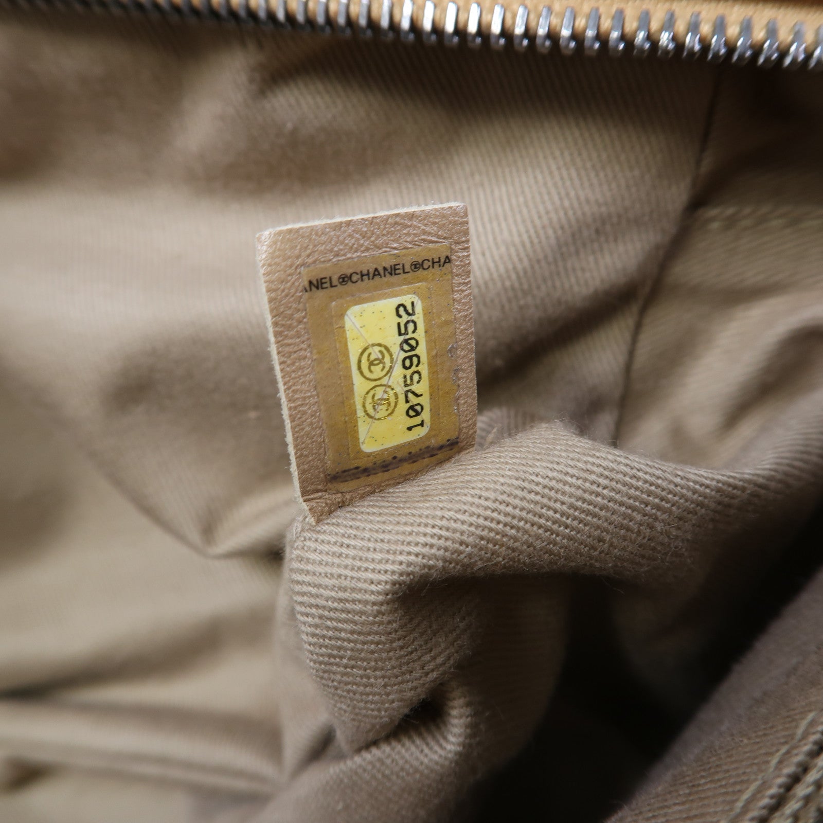 CHANEL 【激減優惠】牛皮皮革Chain Shoulder銀扣鏈帶肩背袋橙色