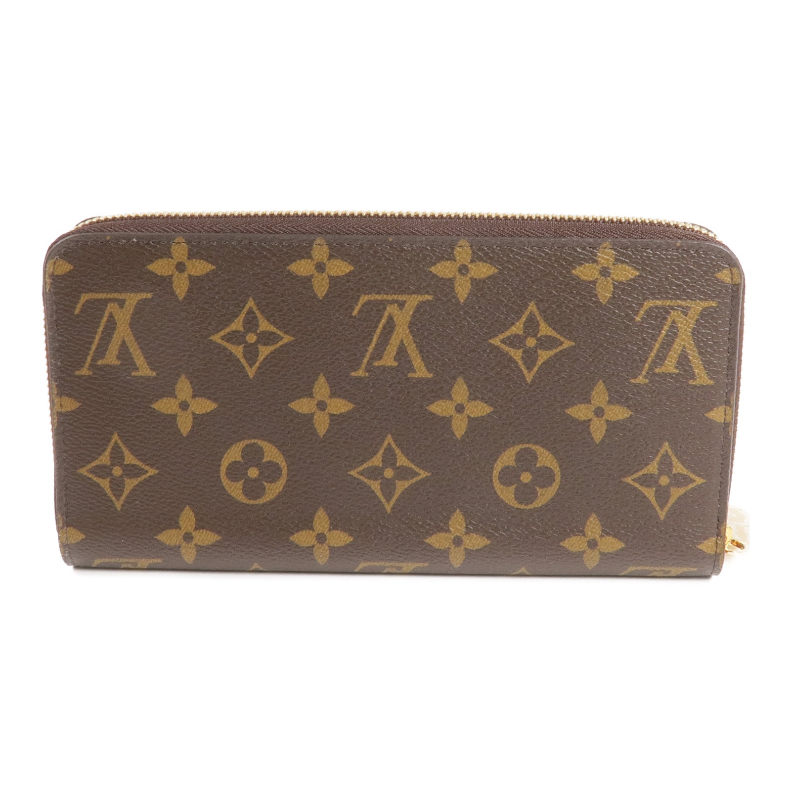 LOUIS VUITTON Monogram Vivienne Holiday Zippy Wallet金扣長錢包