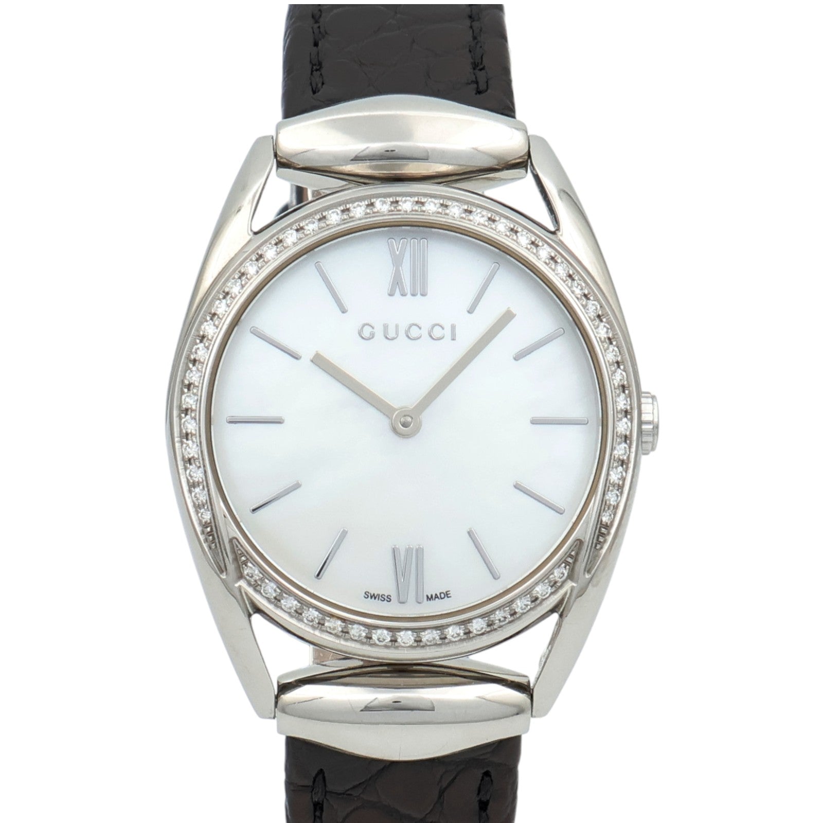 GUCCI Horsebit Diamond YA140406