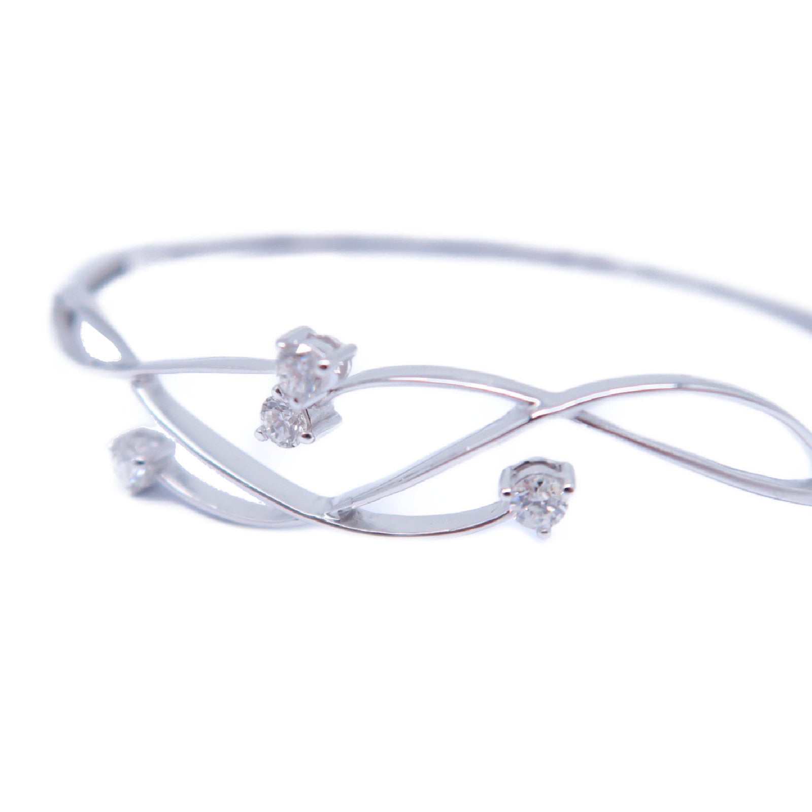 JEWELRY **【激減優惠】18K白金Diamond Bracelet 0.36ct鑽石手鐲