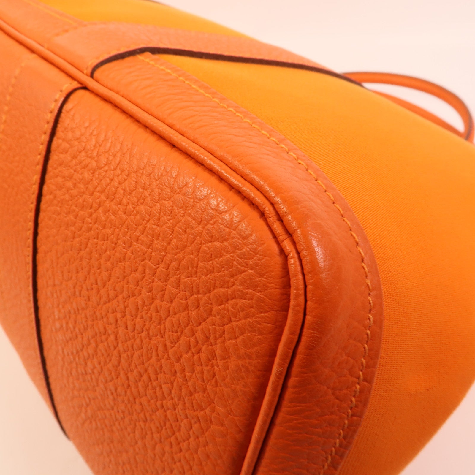 HERMES Toile Garden Party PM手挽袋Feu
