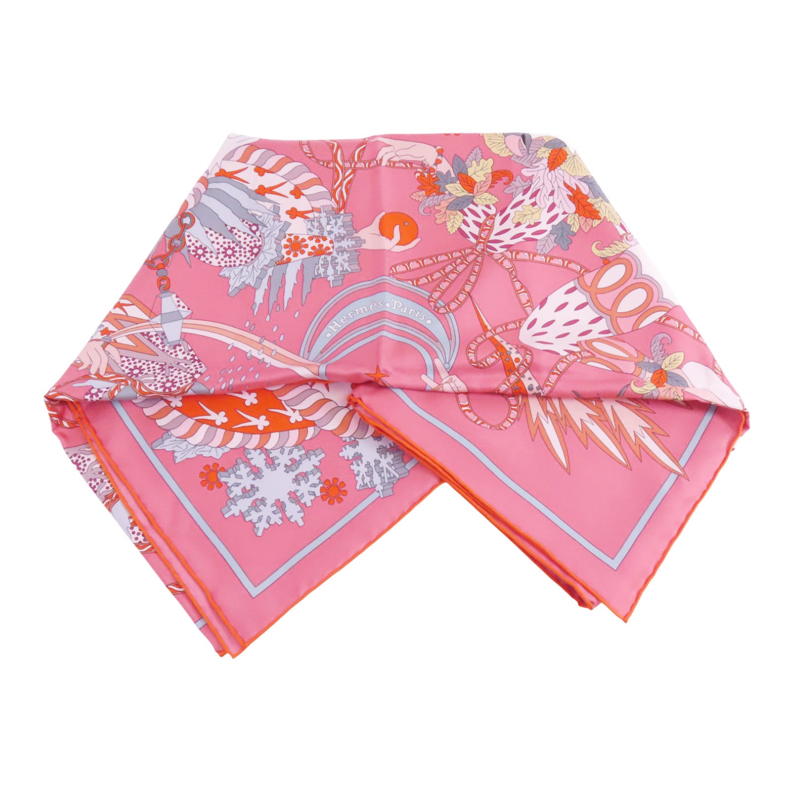 HERMES 絲質Scarf 90x90絲巾