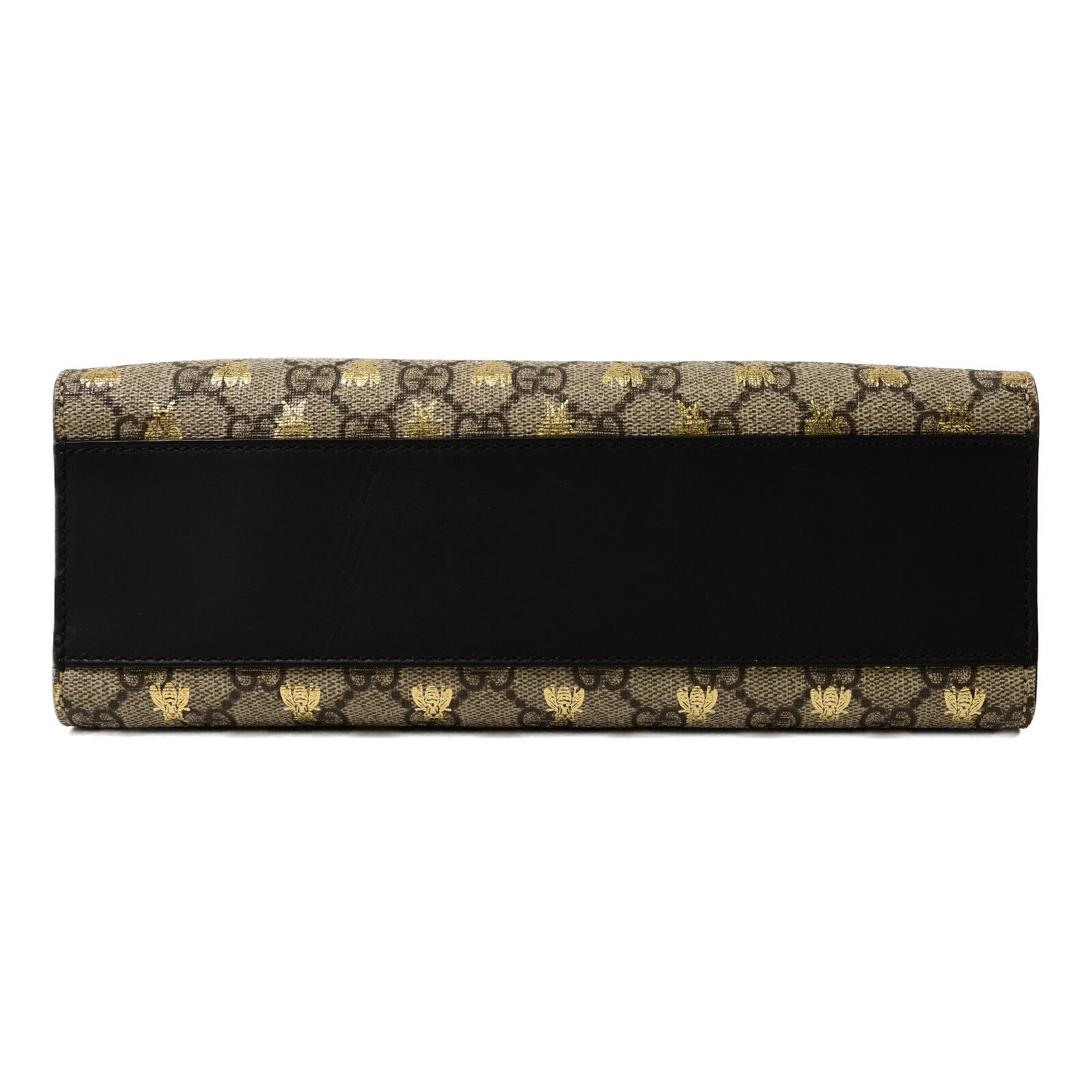 GUCCI 塗層帆布Padlock GG Small鏈帶肩背袋