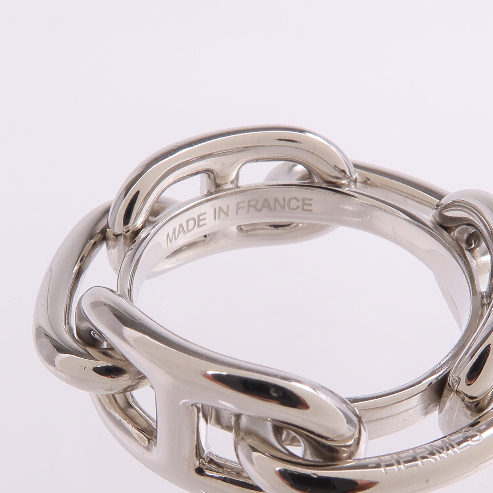 HERMES 金屬Chaine d'Ancre絲巾扣